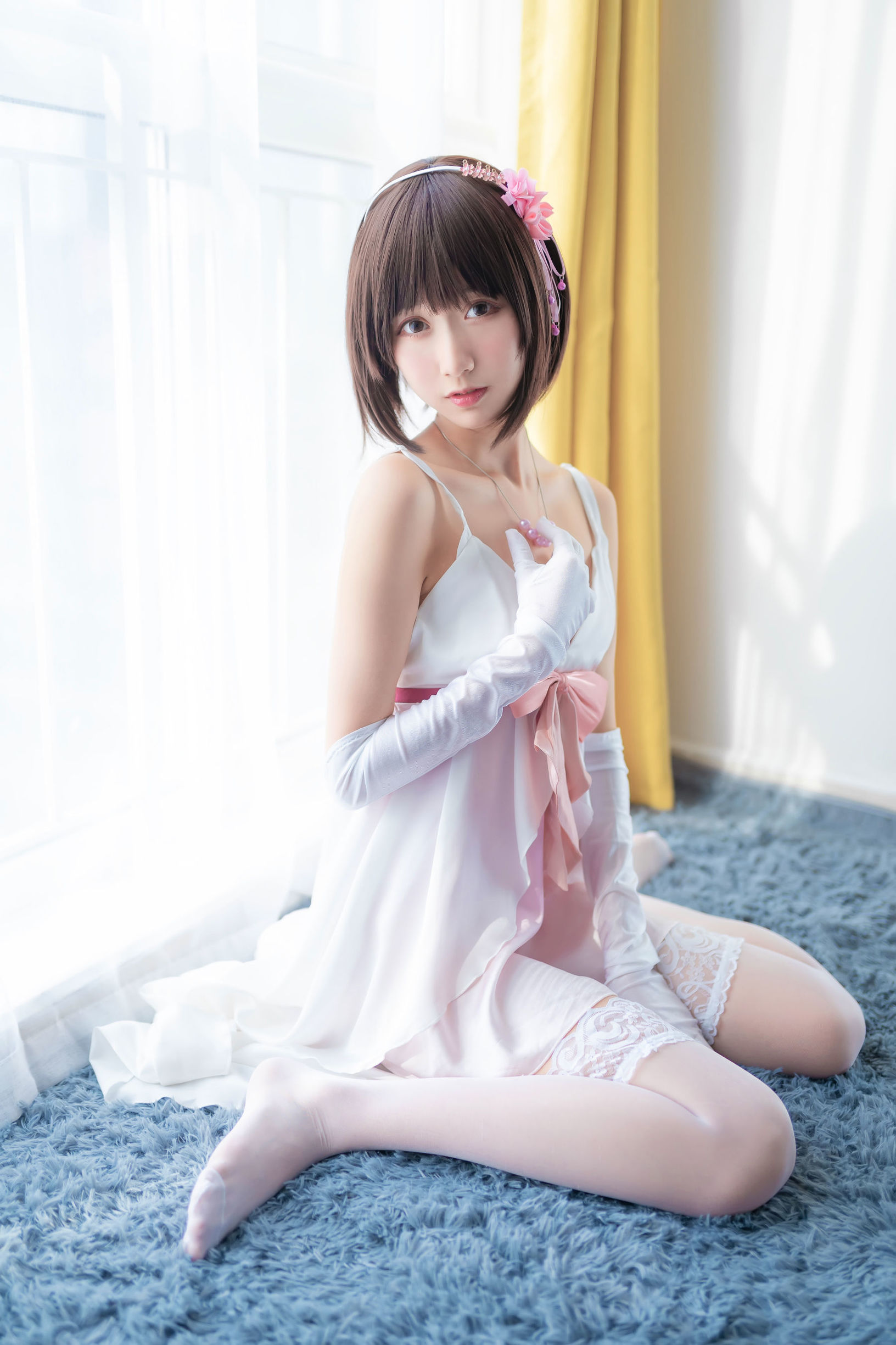 萌系小姐姐木綿綿OwO 加藤惠 禮服