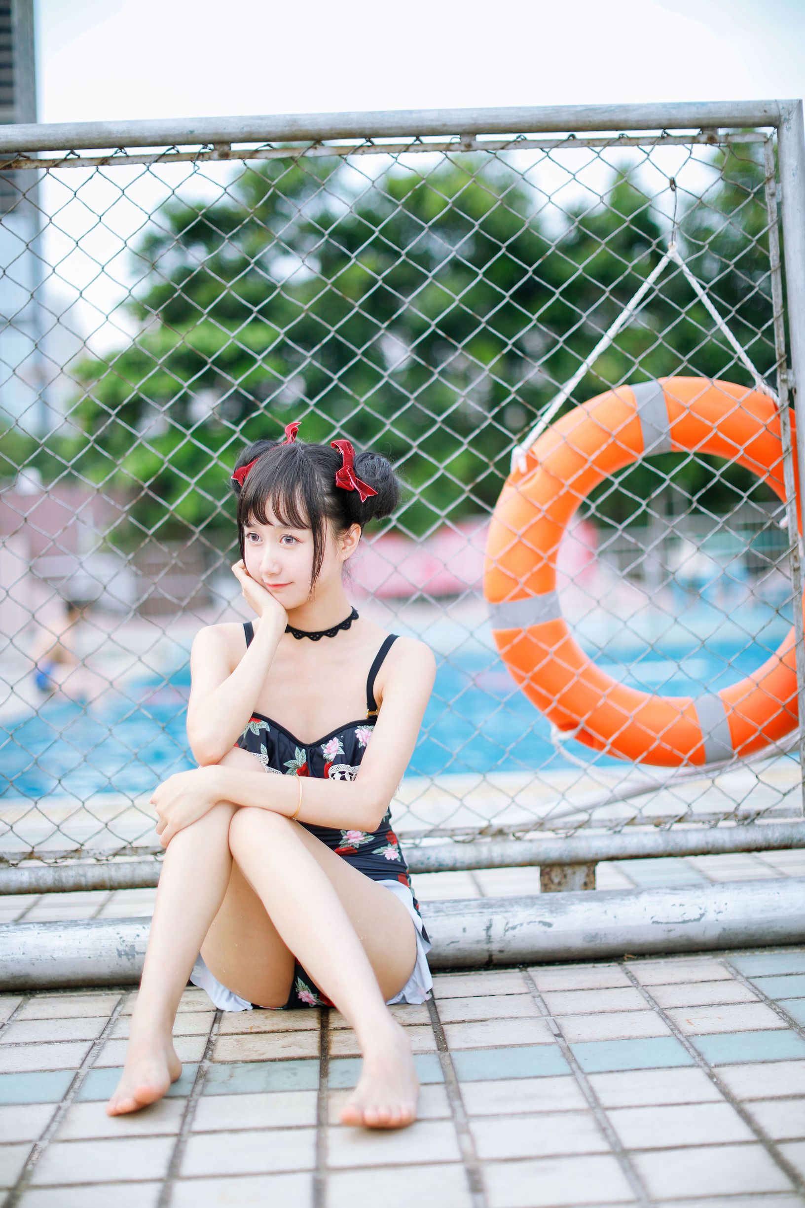 萌え系お姉さんムーミェンミェンOwO いちご水着
