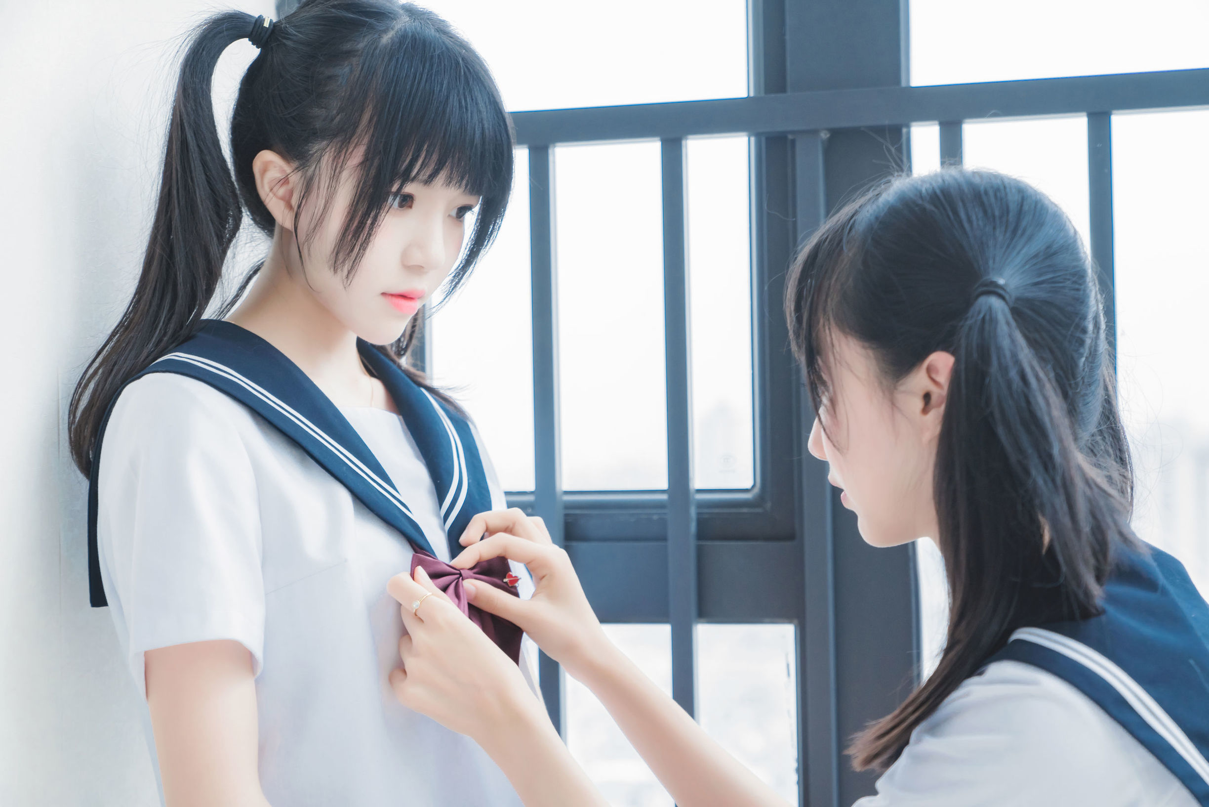 สไตล์โมเอะ นางสาว ไม้หมี่นหมี่น OwO และ สะกุระโทเมียว เธอ(ชุดยูนิฟอร์ม × ชุดยูนิฟอร์ม)