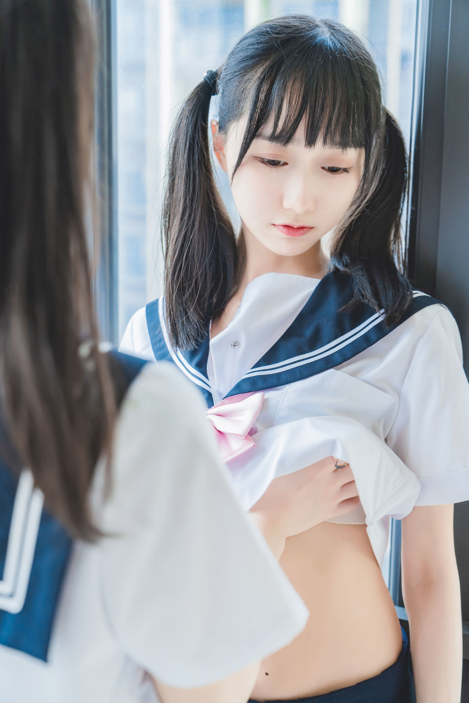 สไตล์โมเอะ นางสาว ไม้หมี่นหมี่น OwO และ สะกุระโทเมียว เธอ(ชุดยูนิฟอร์ม × ชุดยูนิฟอร์ม)