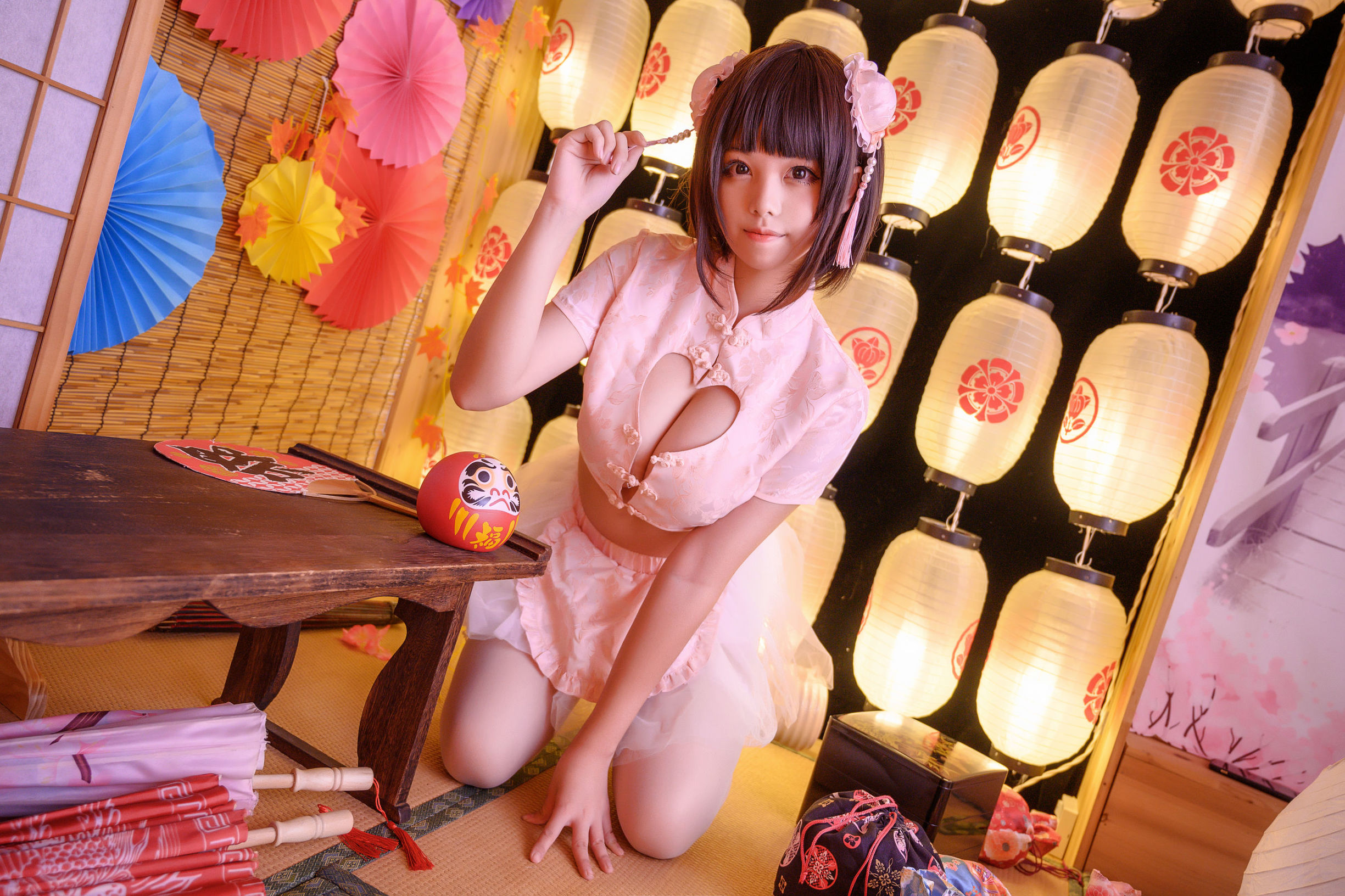 Moe-style Miss Sister Honey Juice Cat Qiu Chinese Lady