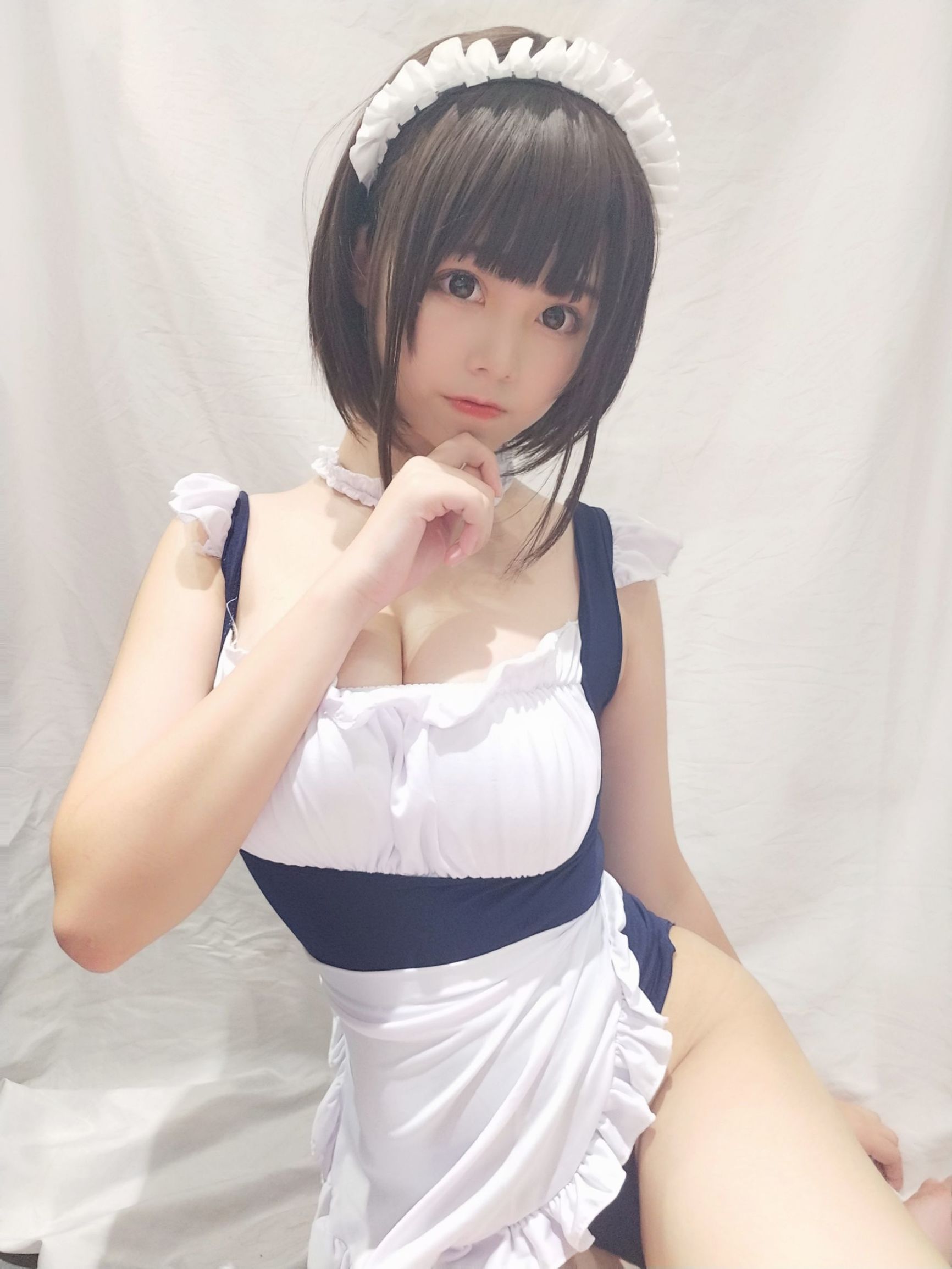 萌系小姐姐蜜汁貓裘 女僕死庫水