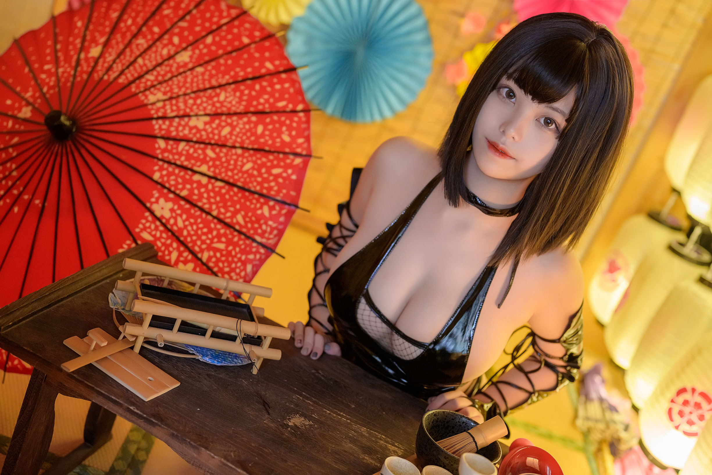 Hệ Moe Cô Chị Nước Mật Mèo Lông Ninja