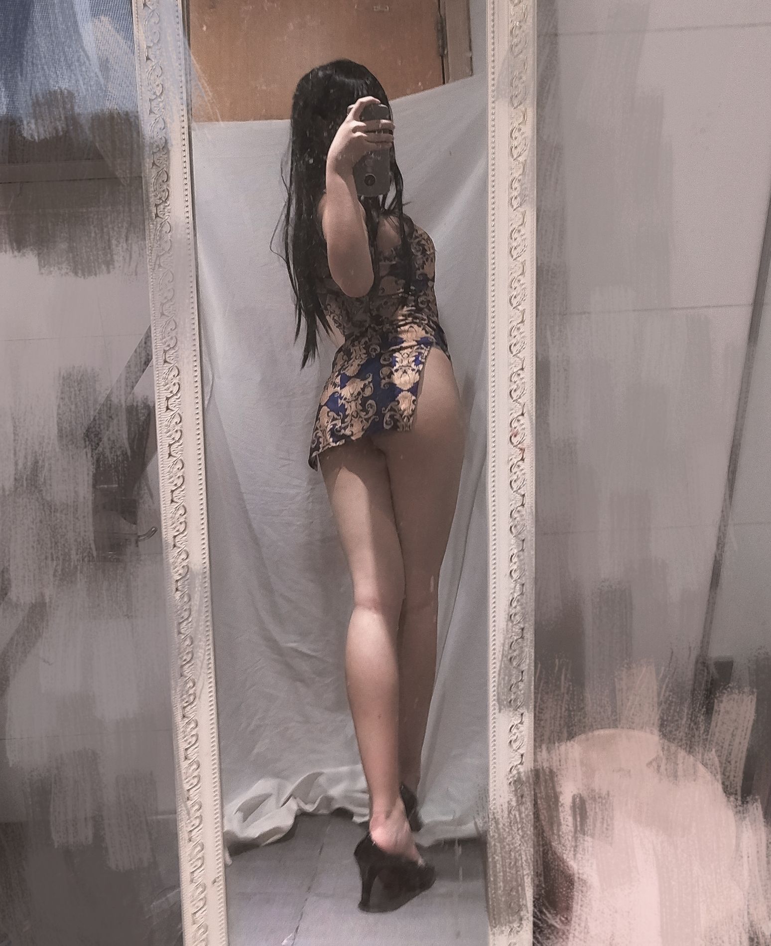 Moe-style Big Sister Honey Cat Qiu Qipao Sister