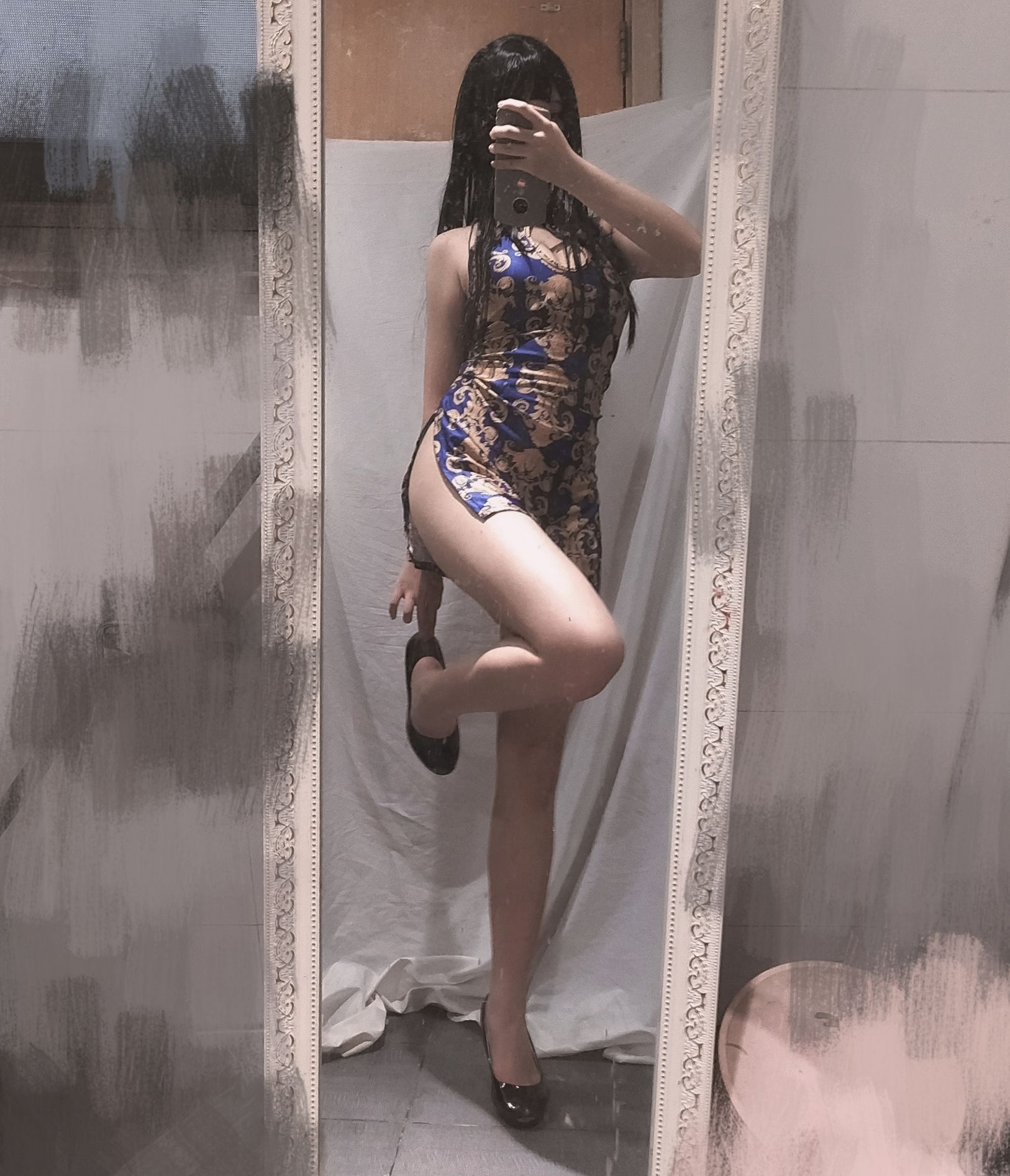 Moe-style Big Sister Honey Cat Qiu Qipao Sister