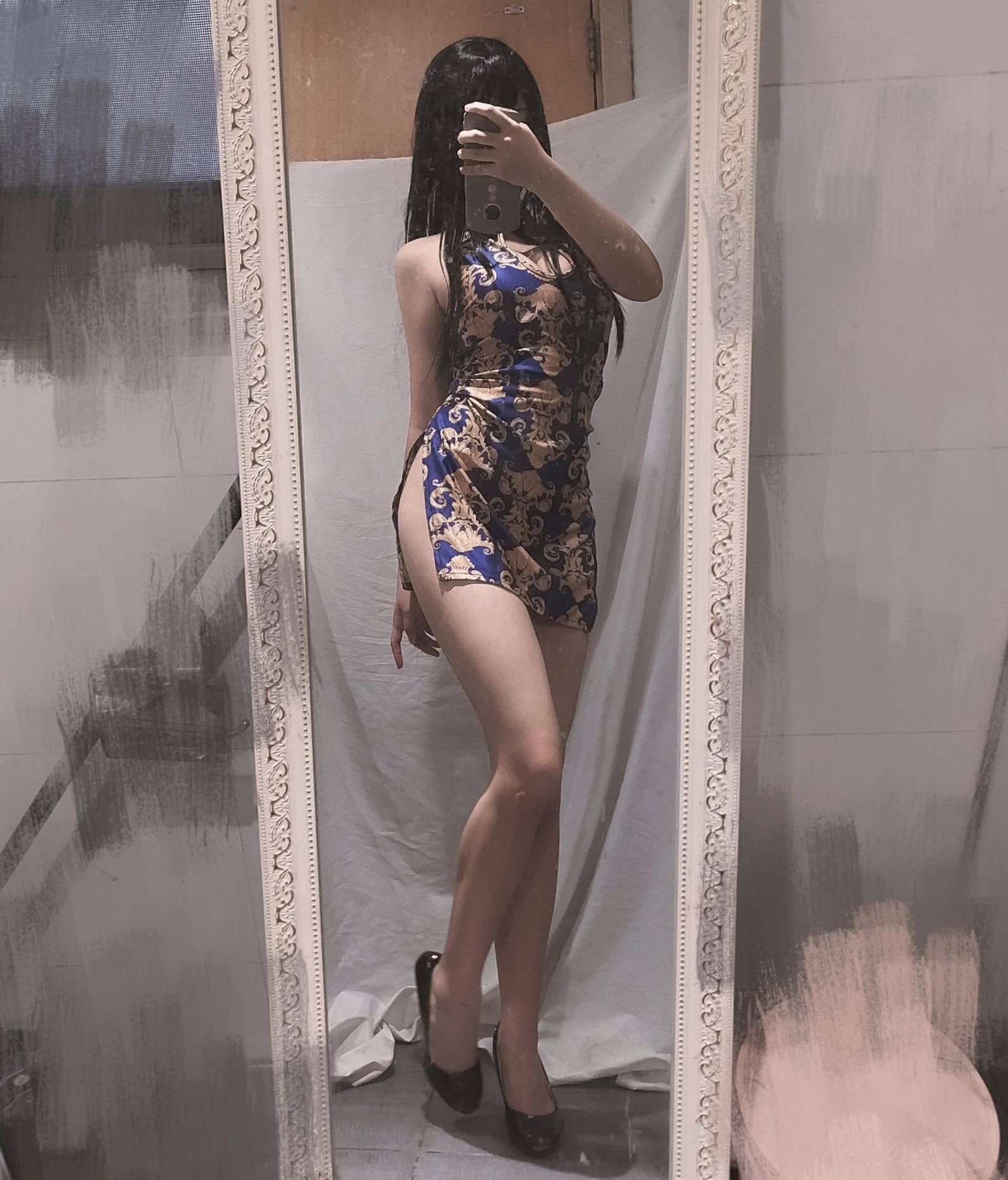 Moe-style Big Sister Honey Cat Qiu Qipao Sister