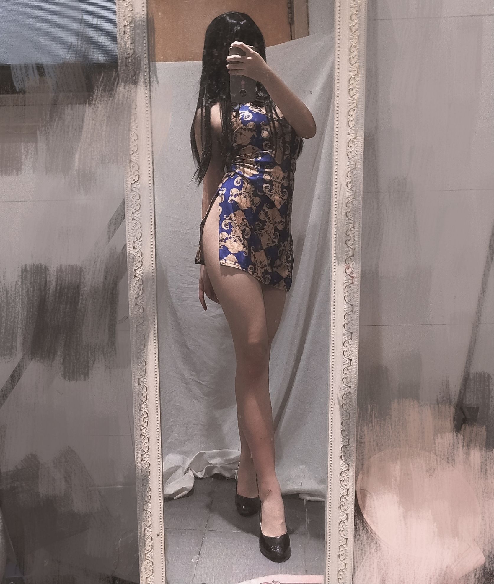 Moe-style Big Sister Honey Cat Qiu Qipao Sister