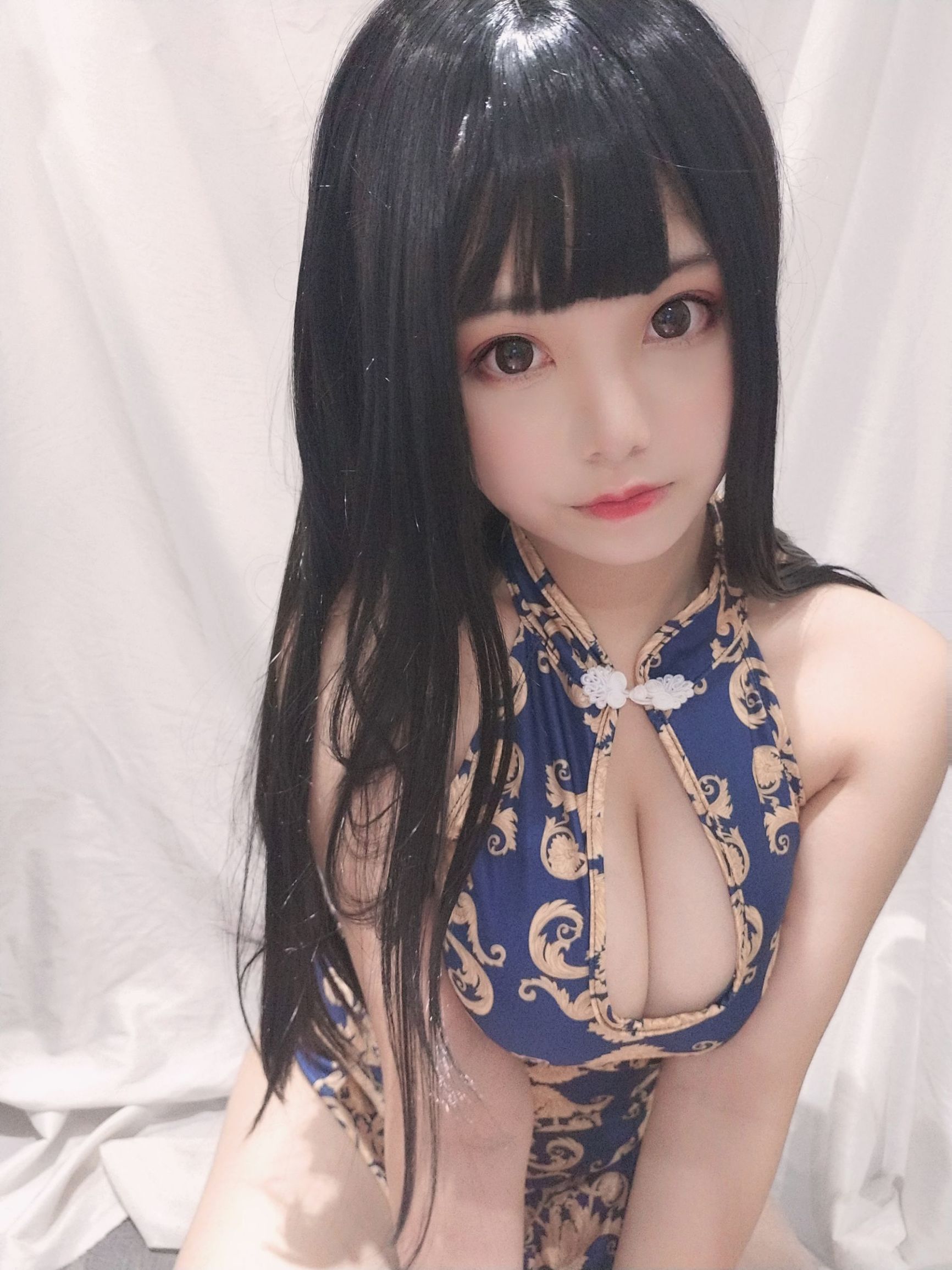 Moe-style Big Sister Honey Cat Qiu Qipao Sister
