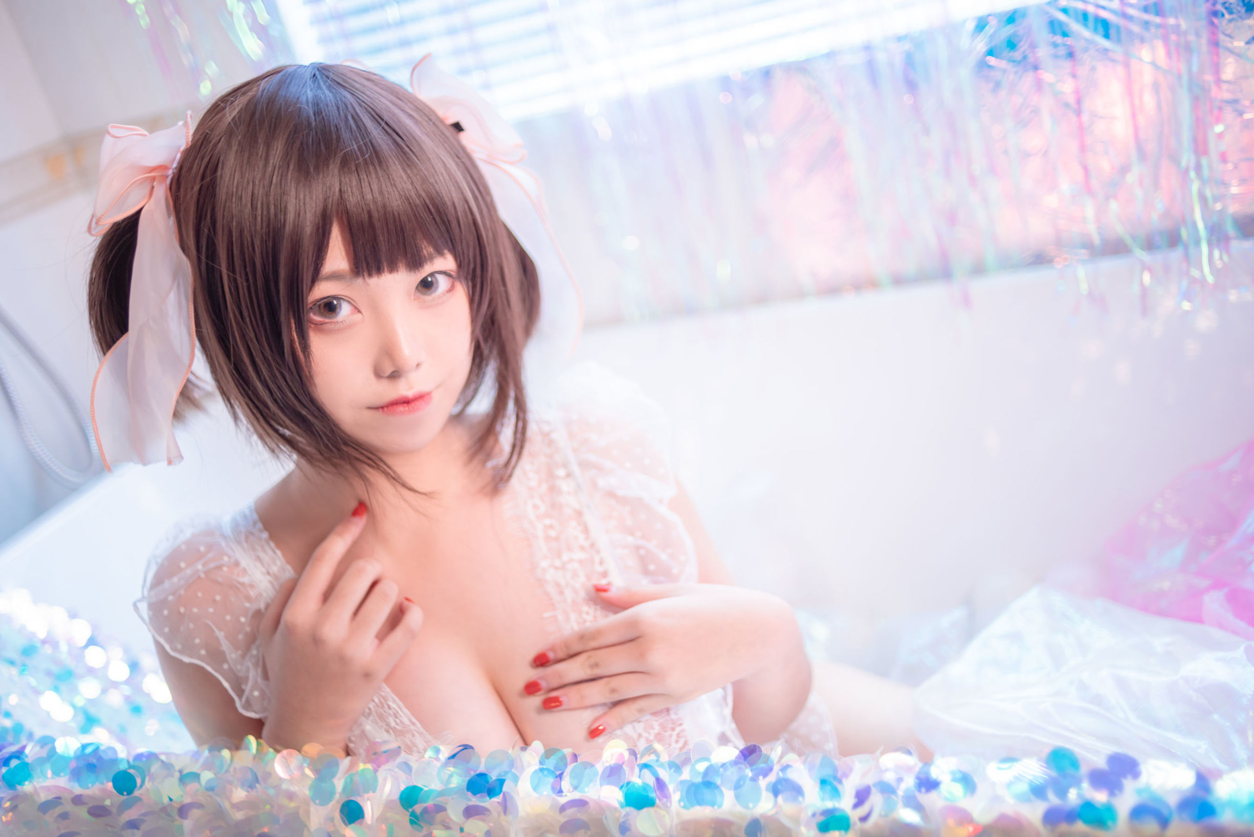 萌え系の小姉さん ハニージュース猫キュー ピンクの私房