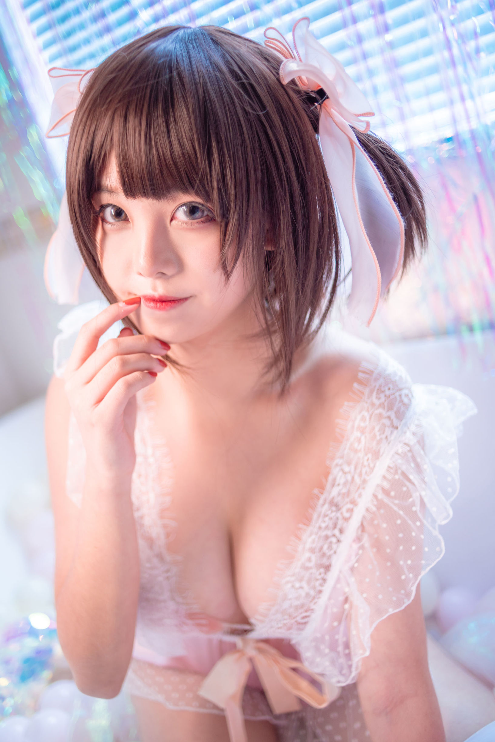 萌え系の小姉さん ハニージュース猫キュー ピンクの私房