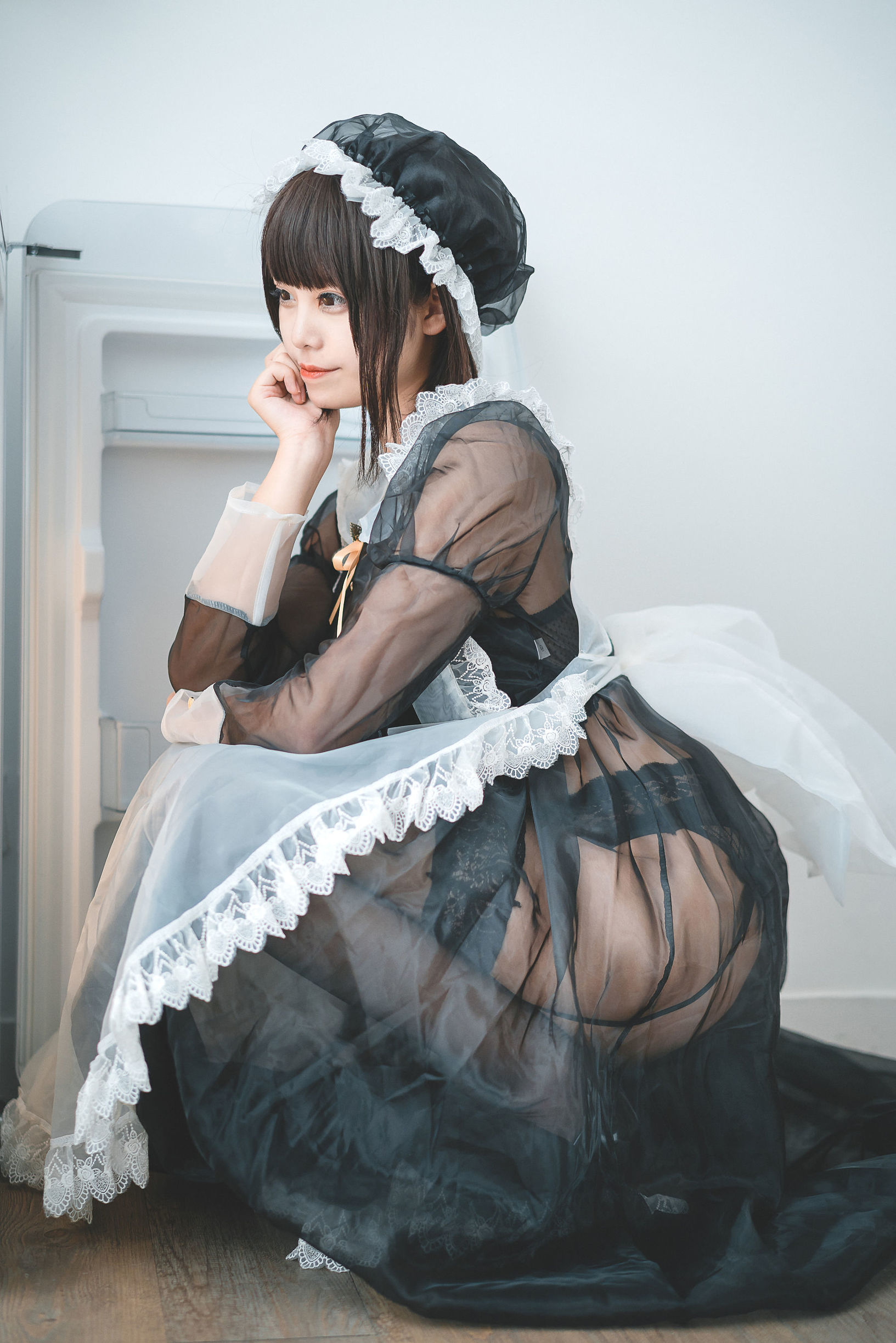 萌え系ショウジョウショウミツジュマオキウ 透明メイド