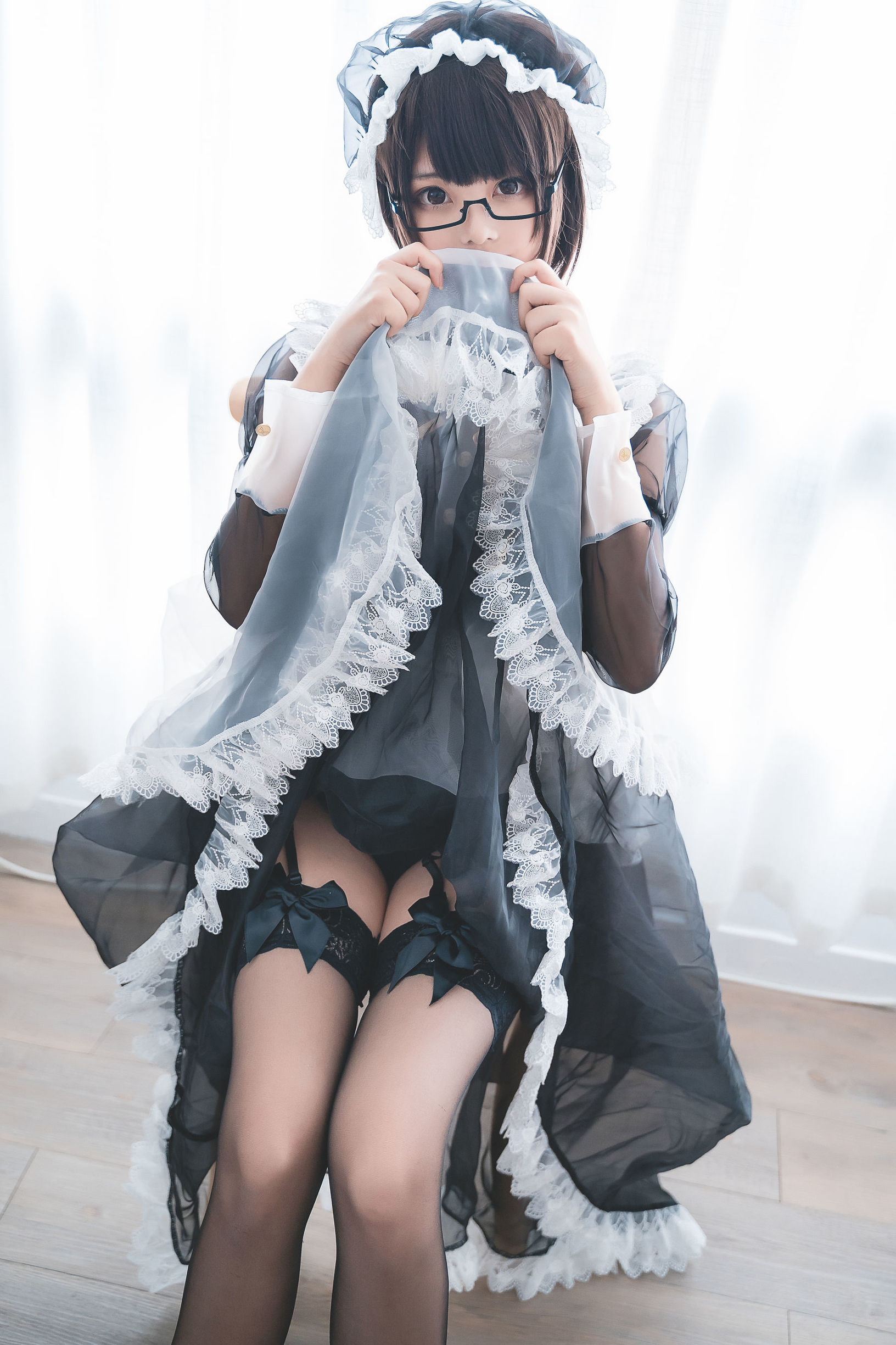 萌え系ショウジョウショウミツジュマオキウ 透明メイド