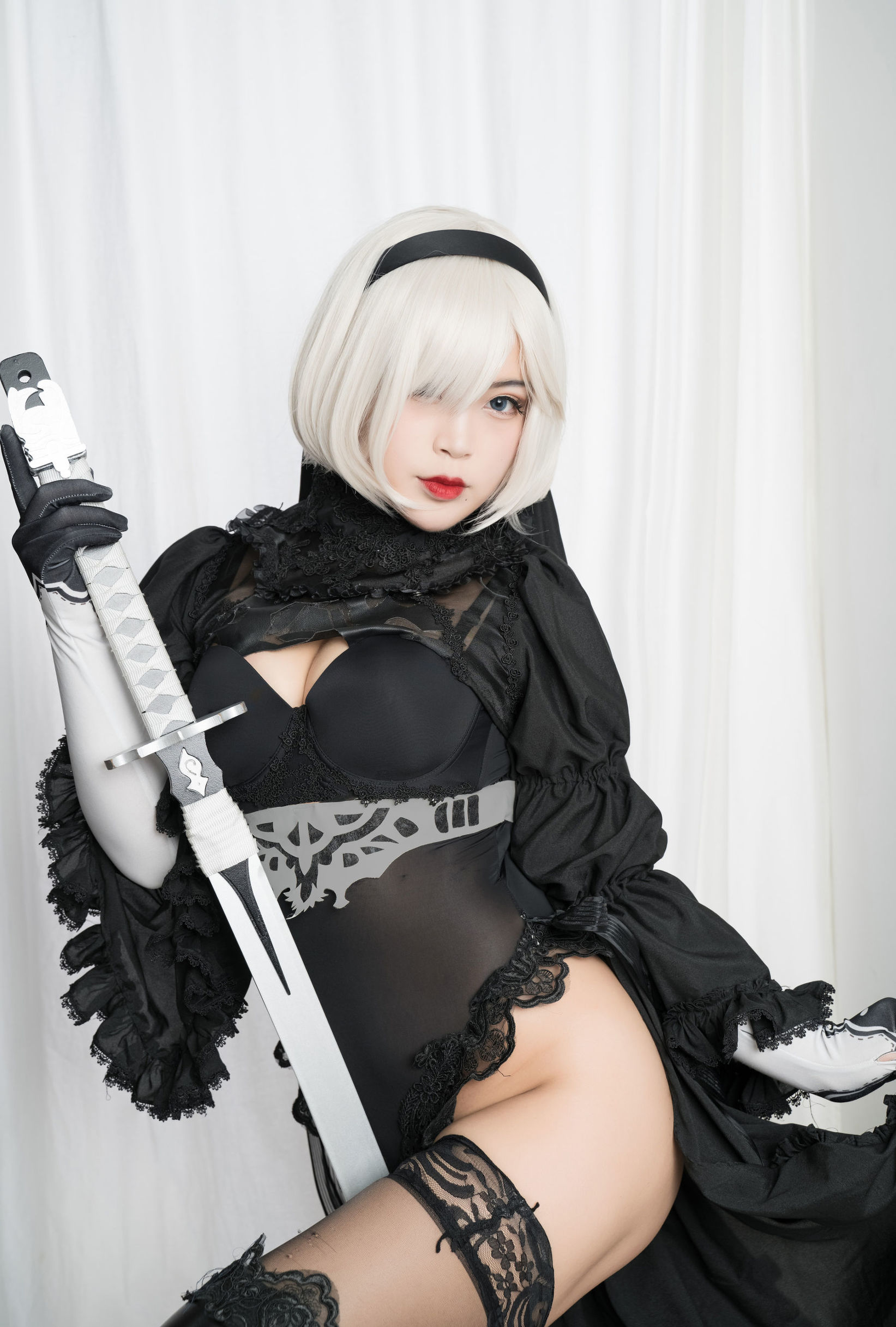 สาวโมเอะ - ไป๋เย่ - 2B ชุดเต็ม