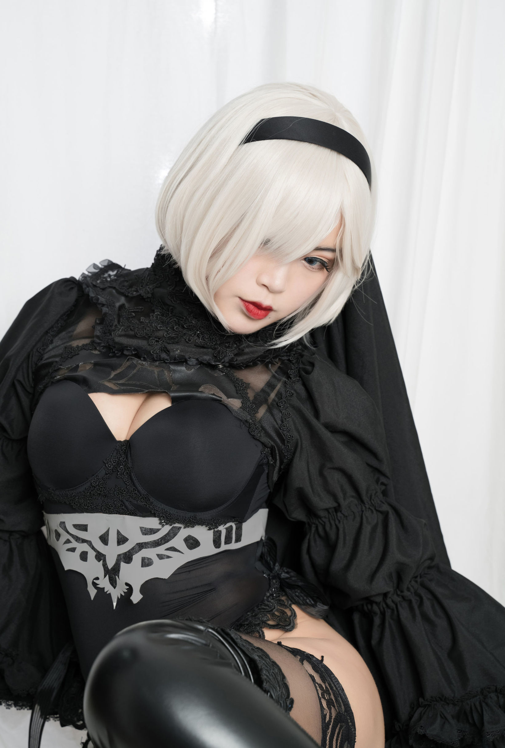 สาวโมเอะ - ไป๋เย่ - 2B ชุดเต็ม