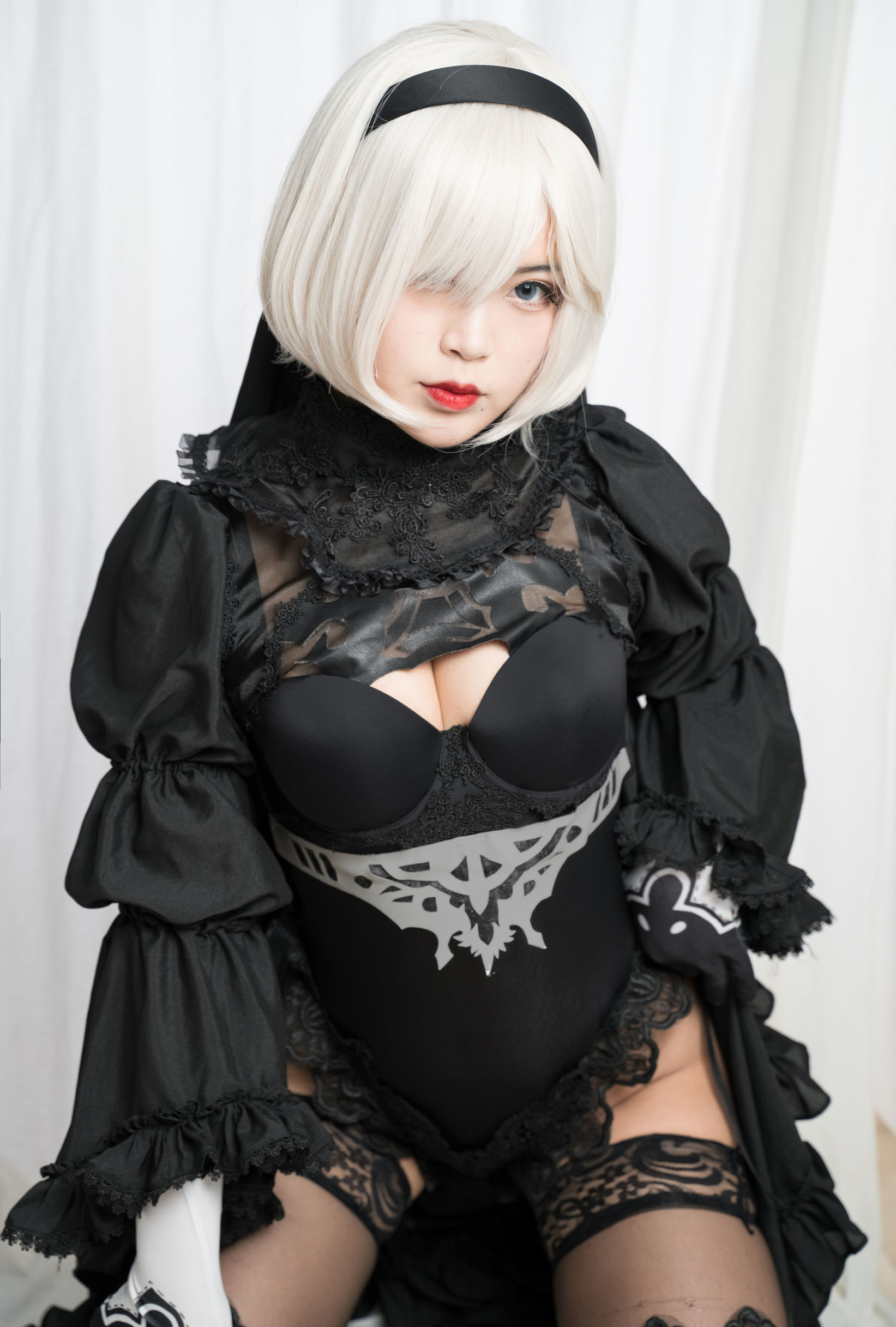 สาวโมเอะ - ไป๋เย่ - 2B ชุดเต็ม