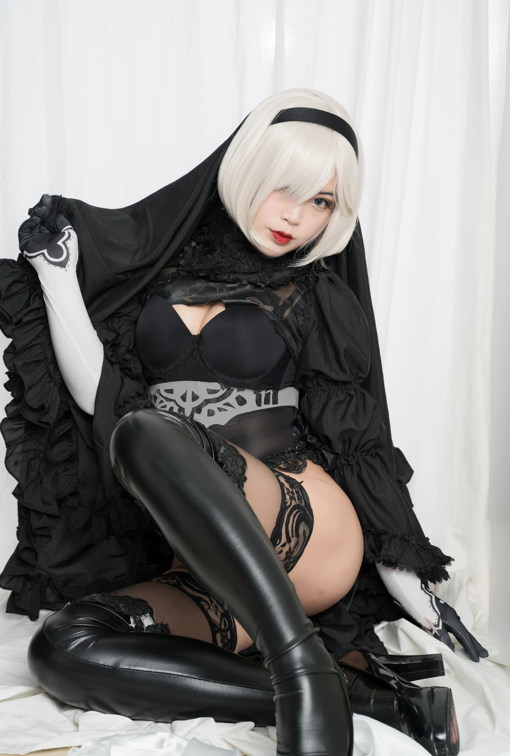 สาวโมเอะ - ไป๋เย่ - 2B ชุดเต็ม