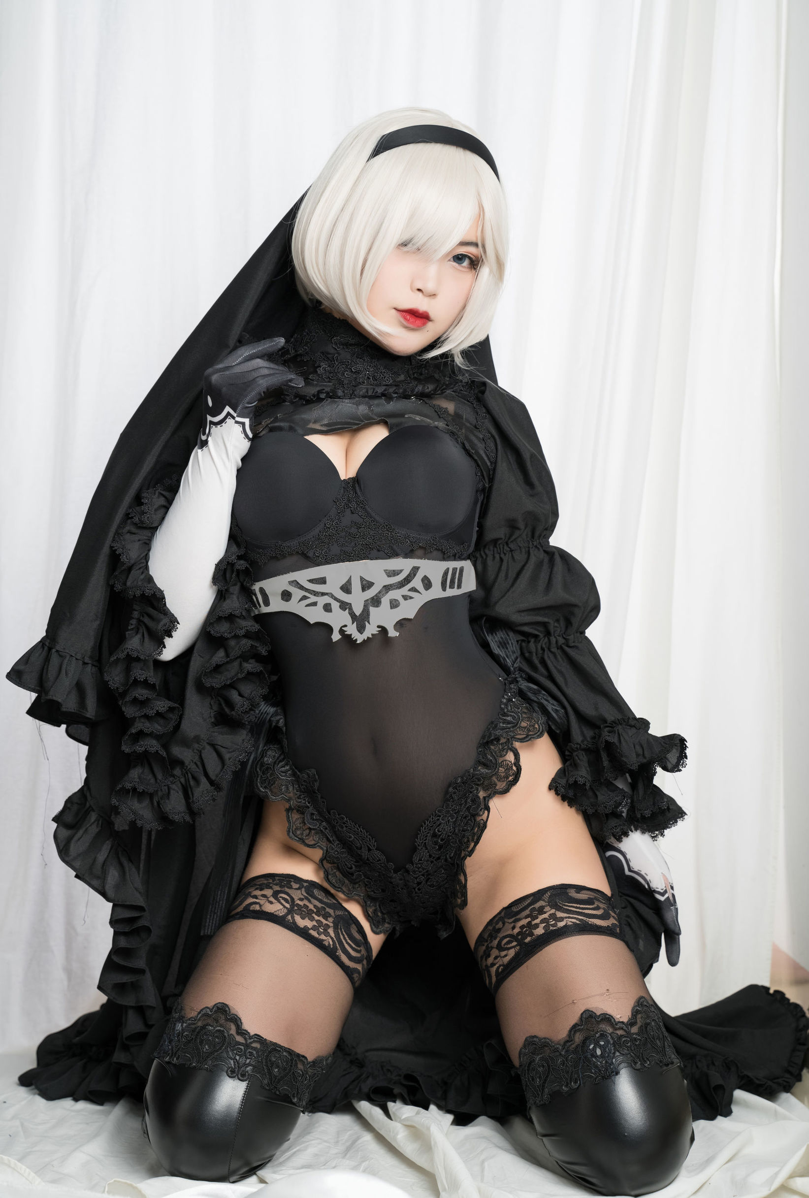 สาวโมเอะ - ไป๋เย่ - 2B ชุดเต็ม