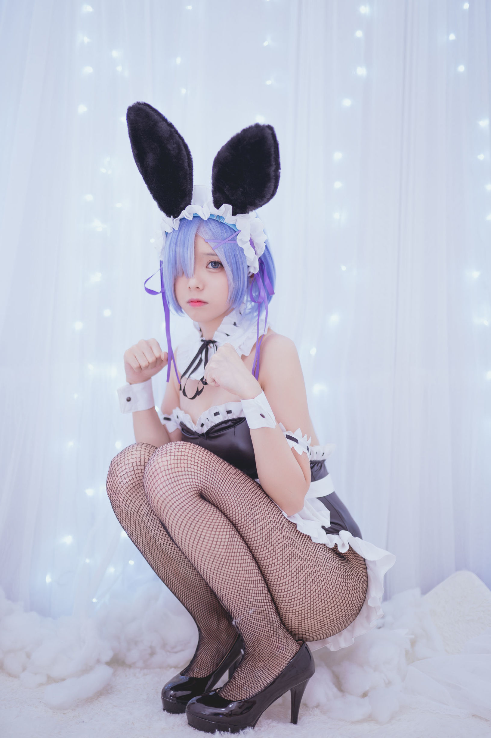 Moe-style Ono no Imoko w, Rem, Bunny Girl