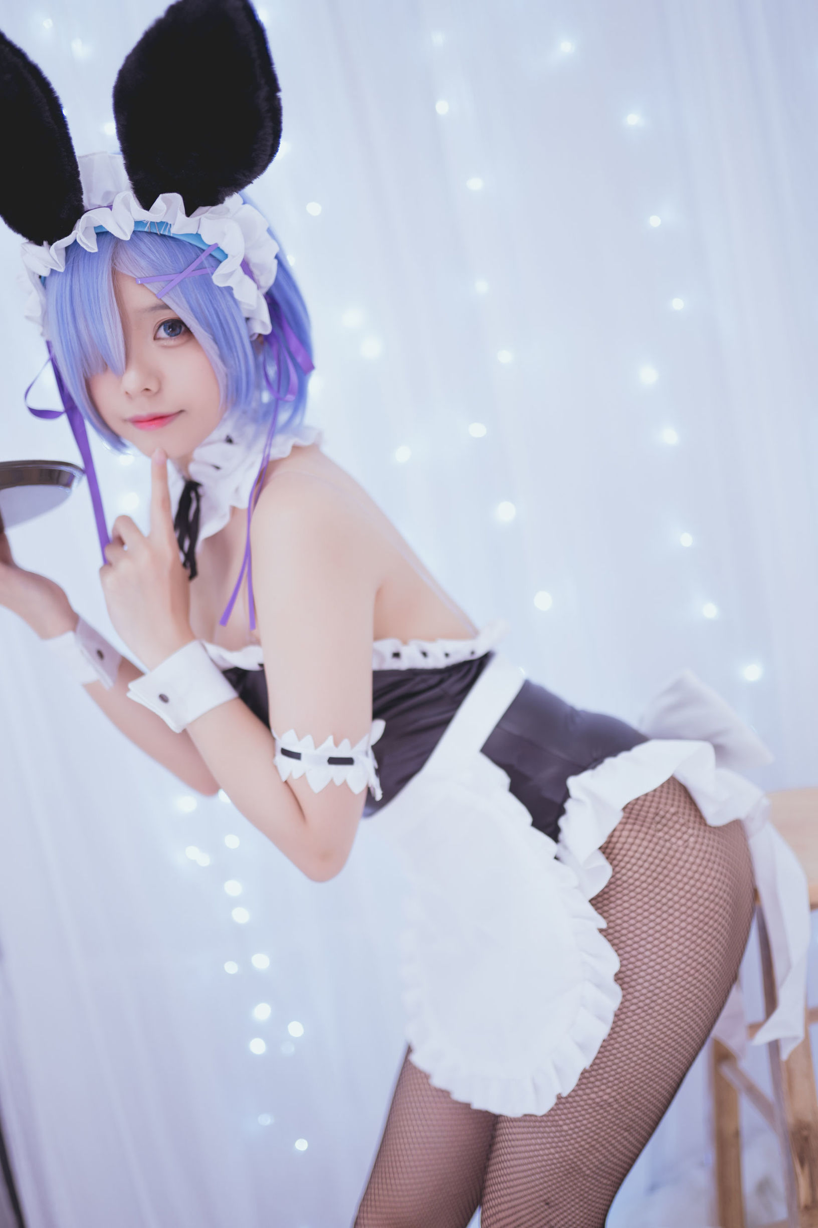 Moe-style Ono no Imoko w, Rem, Bunny Girl