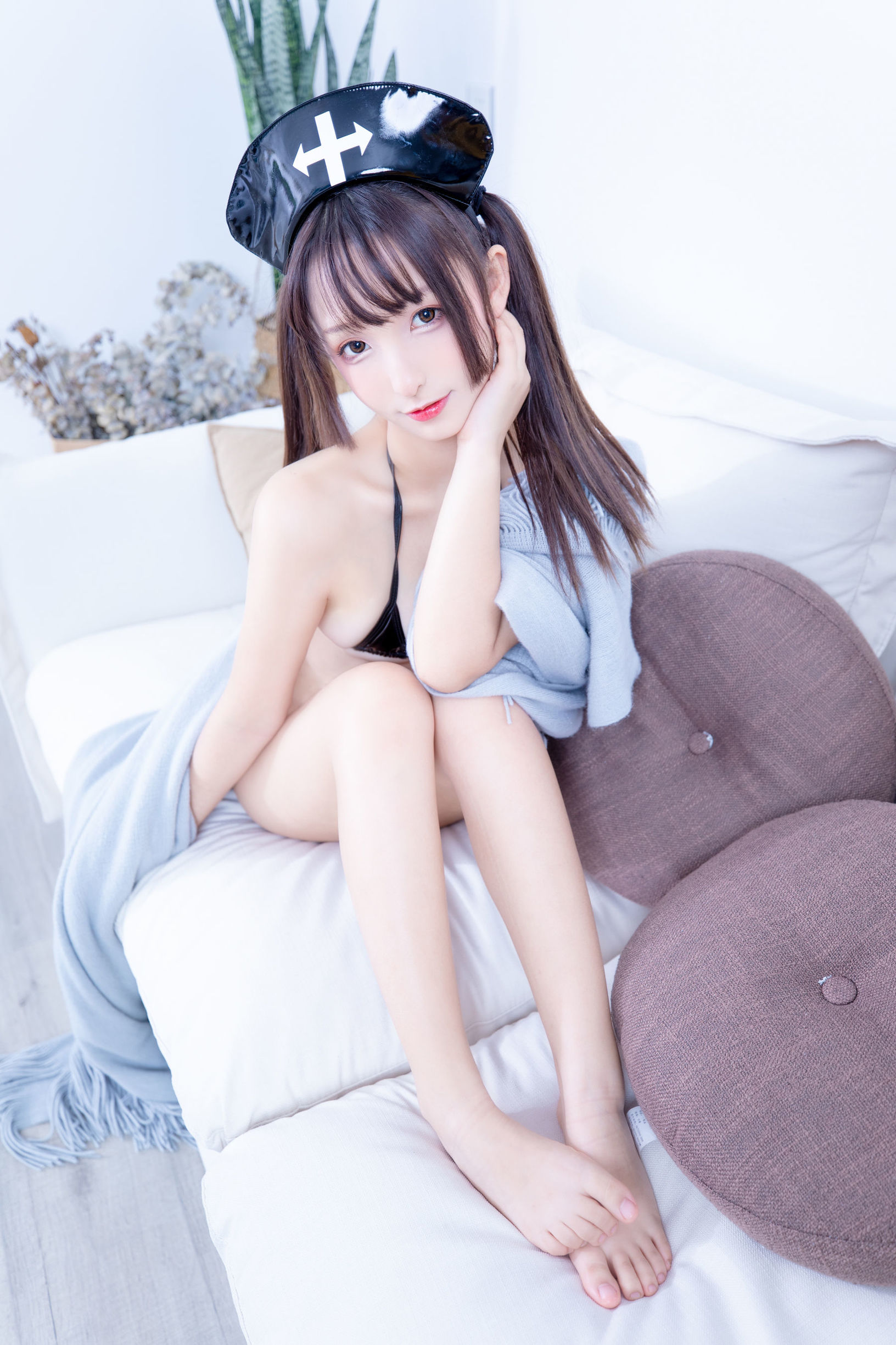 belle  Kagura Ban Mafuyu Dark Nurse No Air
