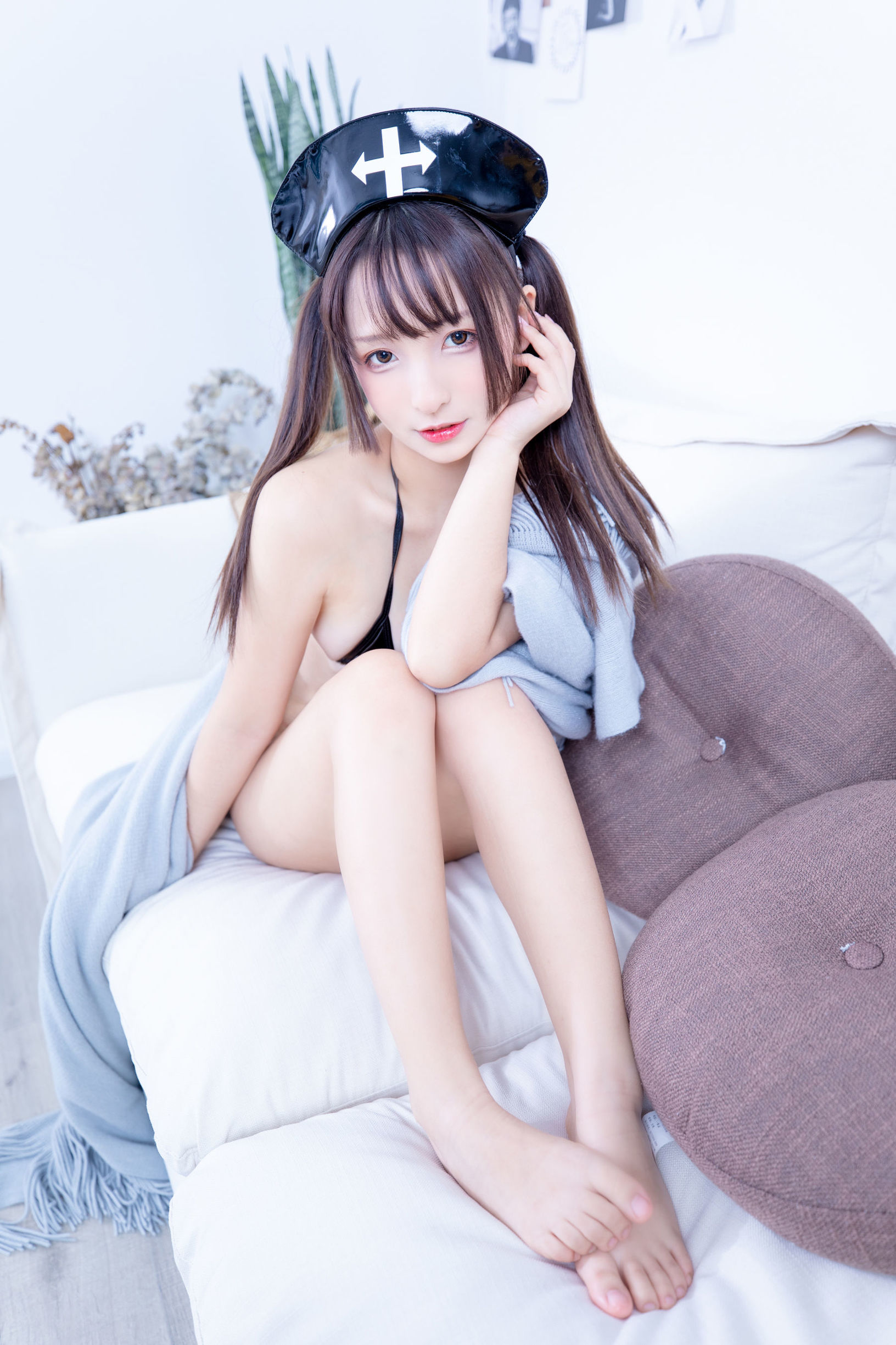  belle  Kagura Ban Mafuyu Dark Nurse No Air