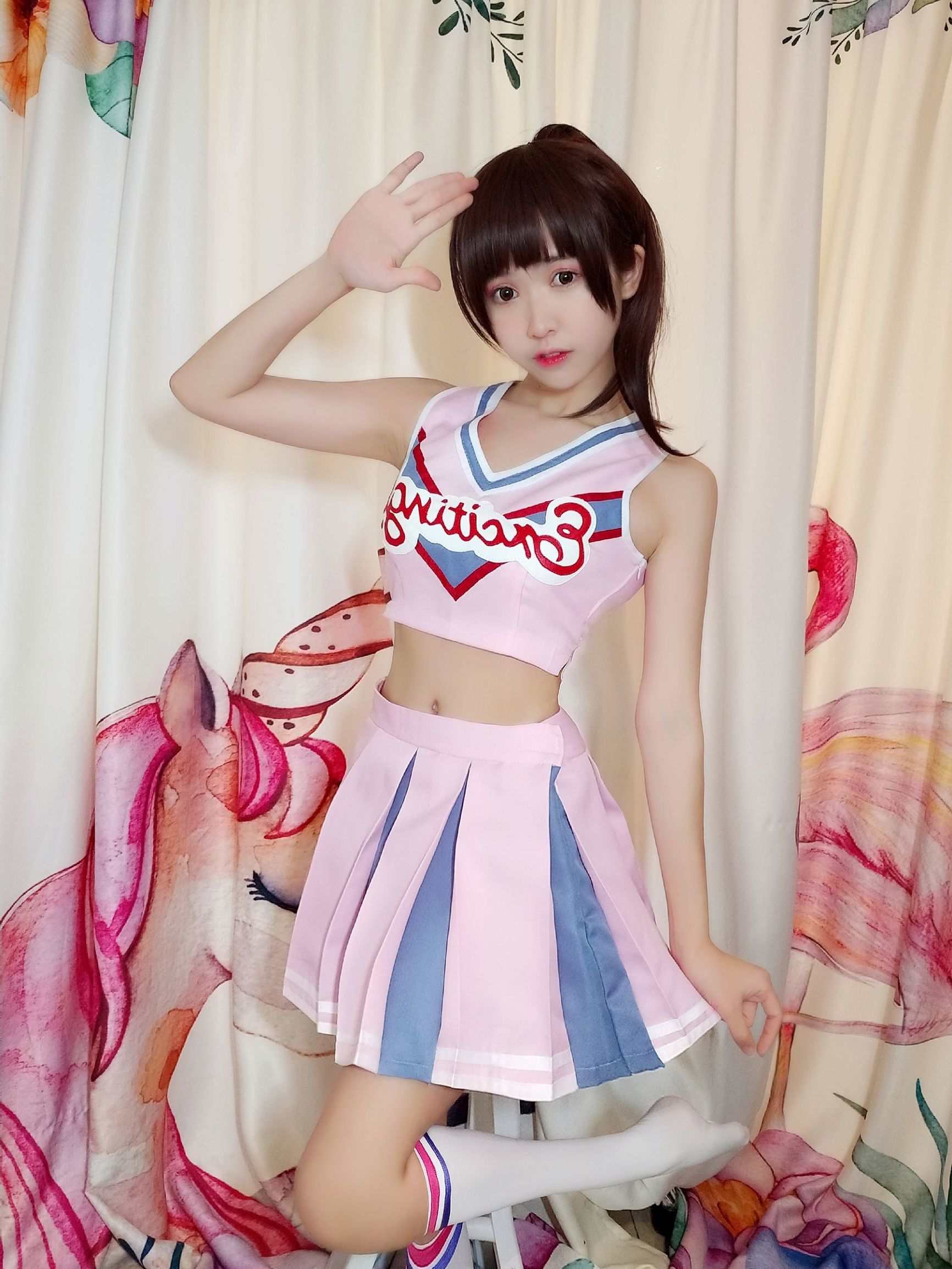 超人氣 Coser 鰻魚霏兒 加藤惠 給你加油