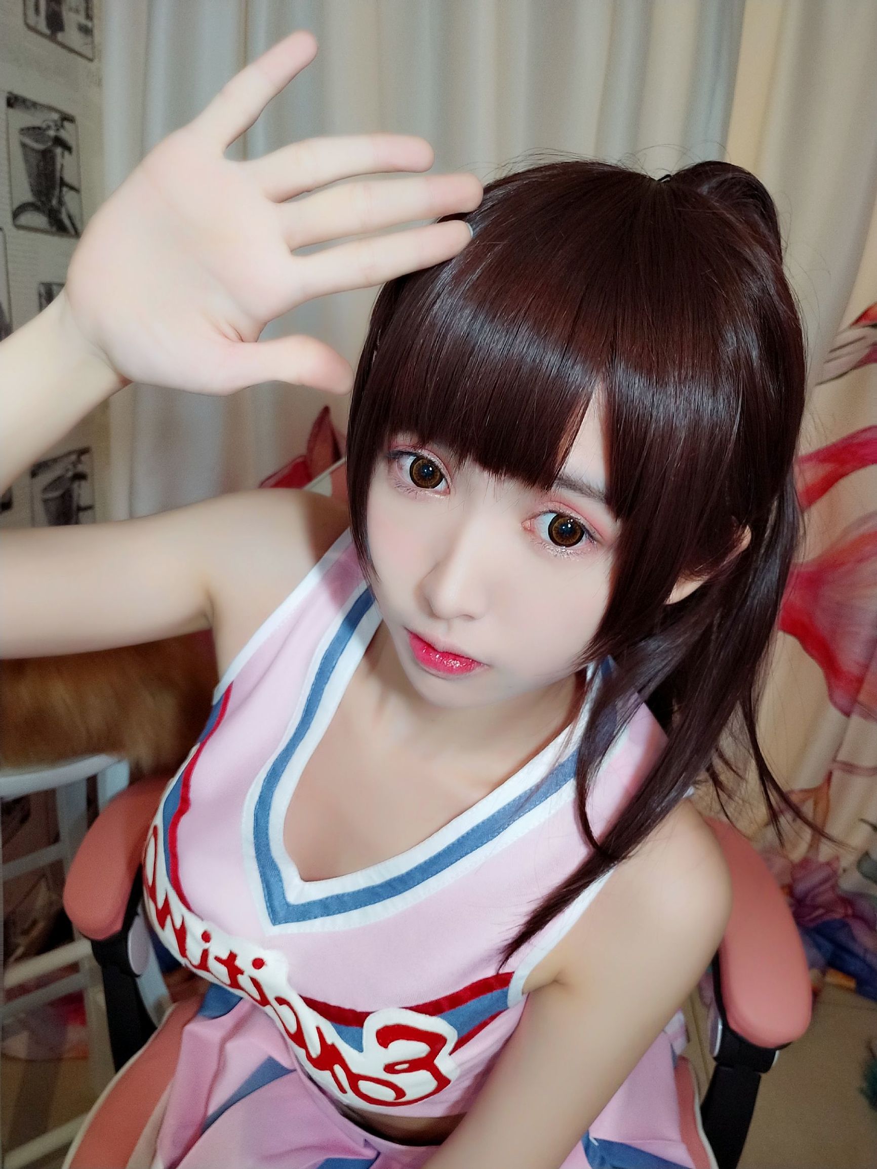 超人氣 Coser 鰻魚霏兒 加藤惠 給你加油