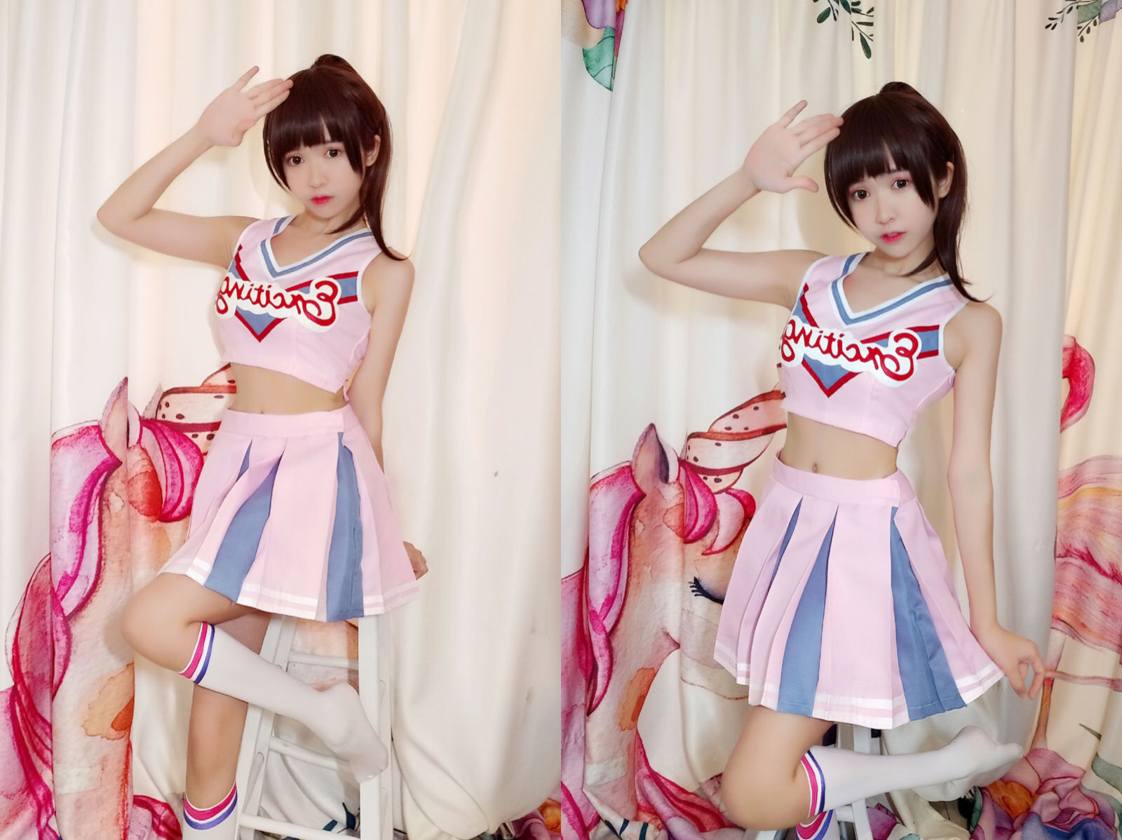 超人氣 Coser 鰻魚霏兒 加藤惠 給你加油
