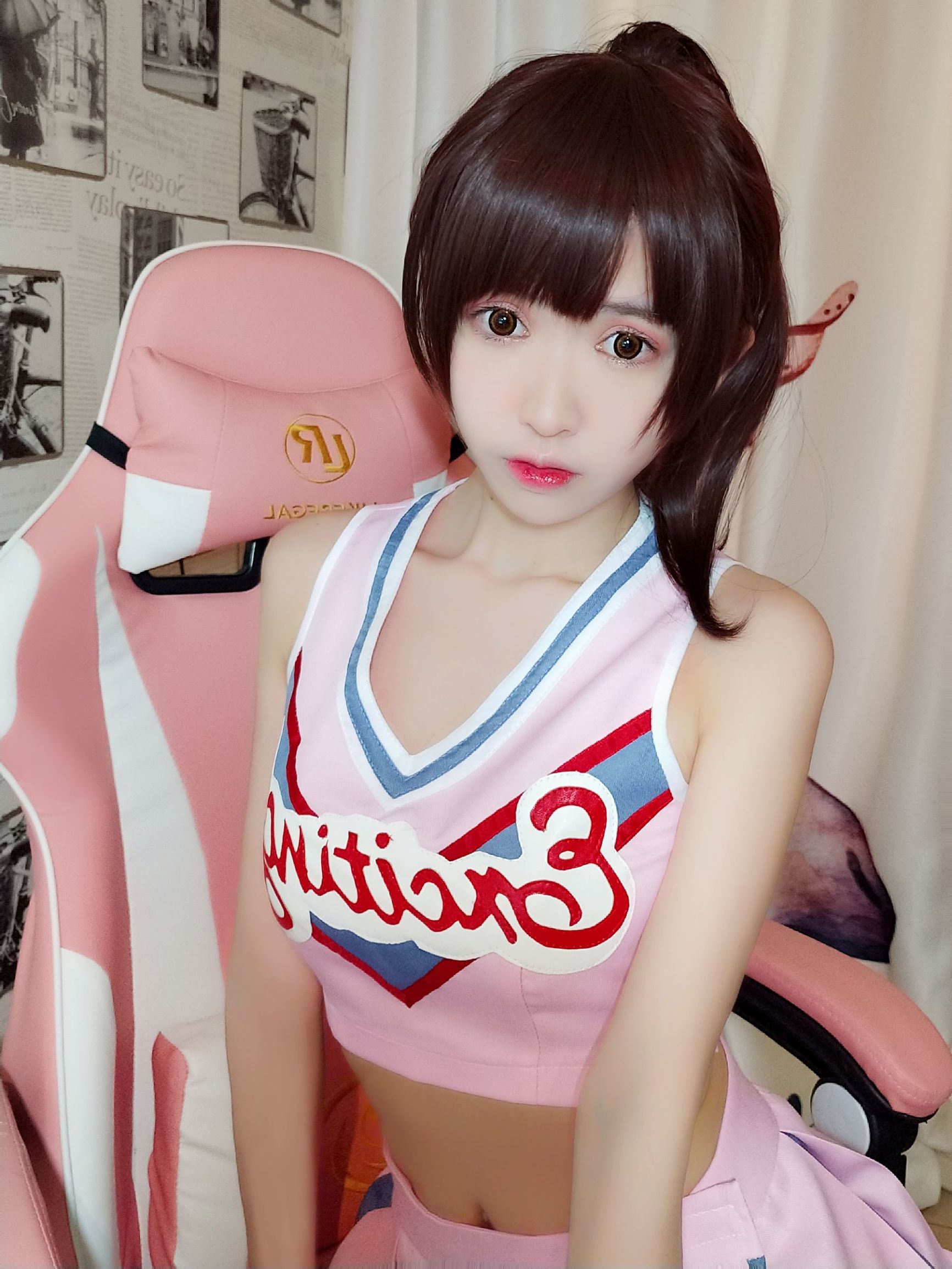 超人氣 Coser 鰻魚霏兒 加藤惠 給你加油
