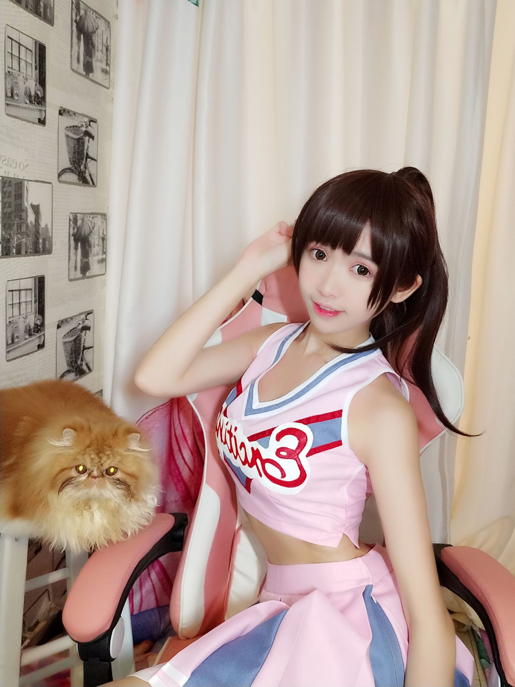 超人氣 Coser 鰻魚霏兒 加藤惠 給你加油