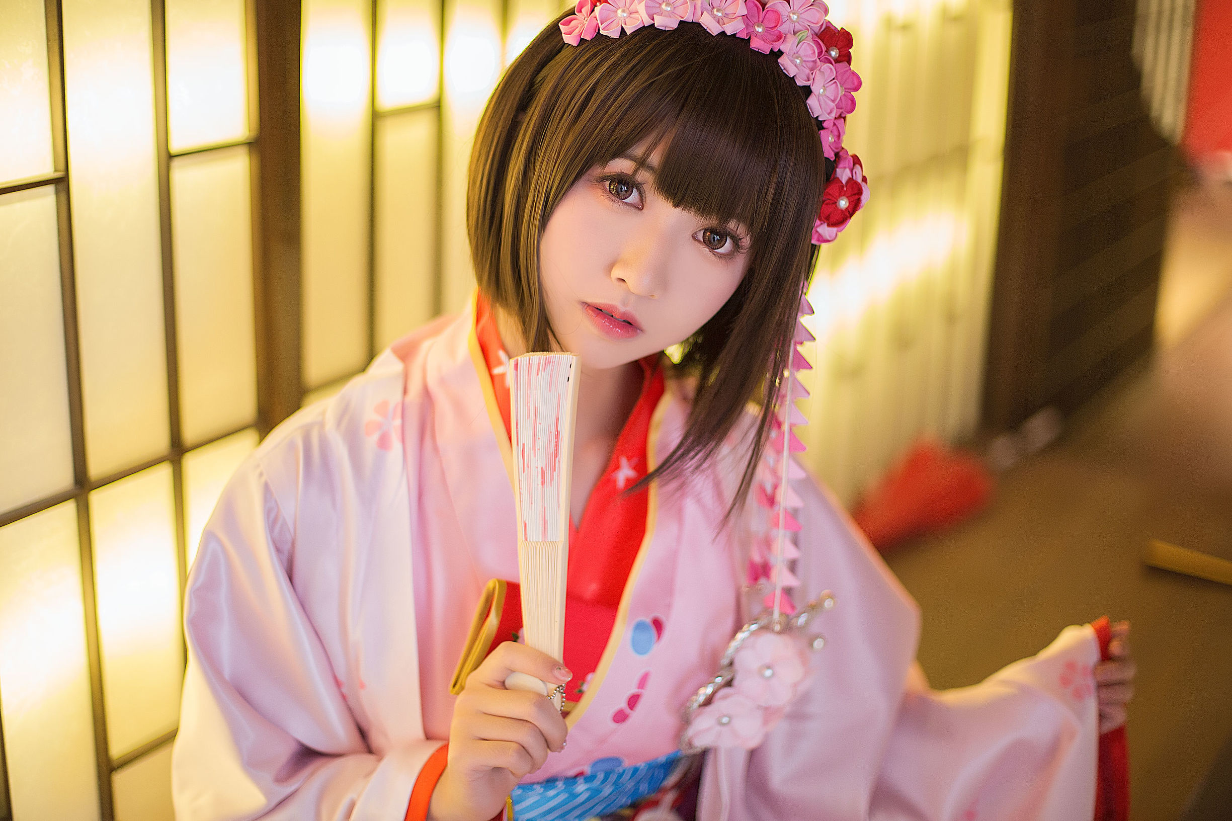 超人氣 Coser 鰻魚霏兒 聖人惠 和服
