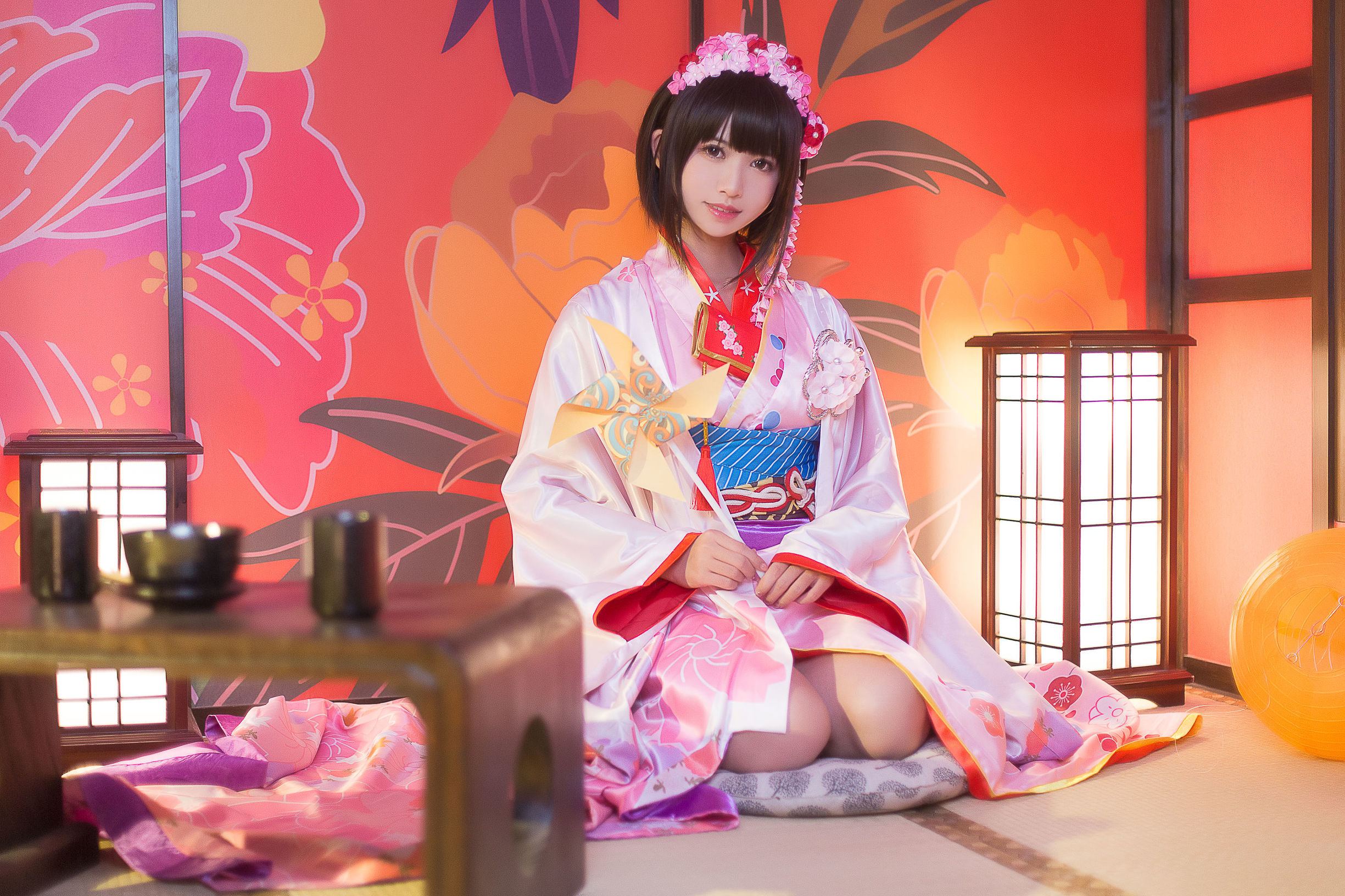 超人氣 Coser 鰻魚霏兒 聖人惠 和服