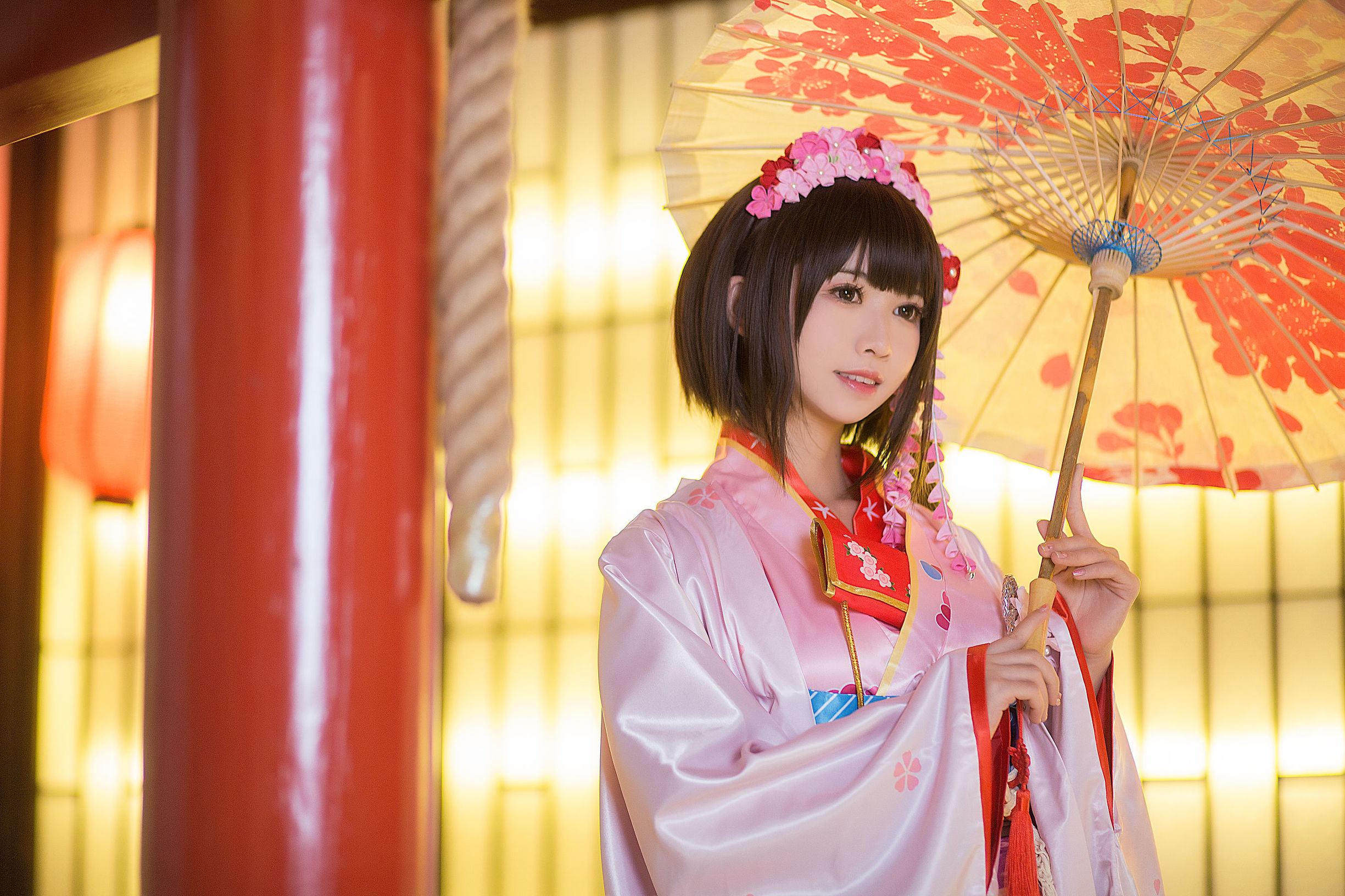 超人氣 Coser 鰻魚霏兒 聖人惠 和服