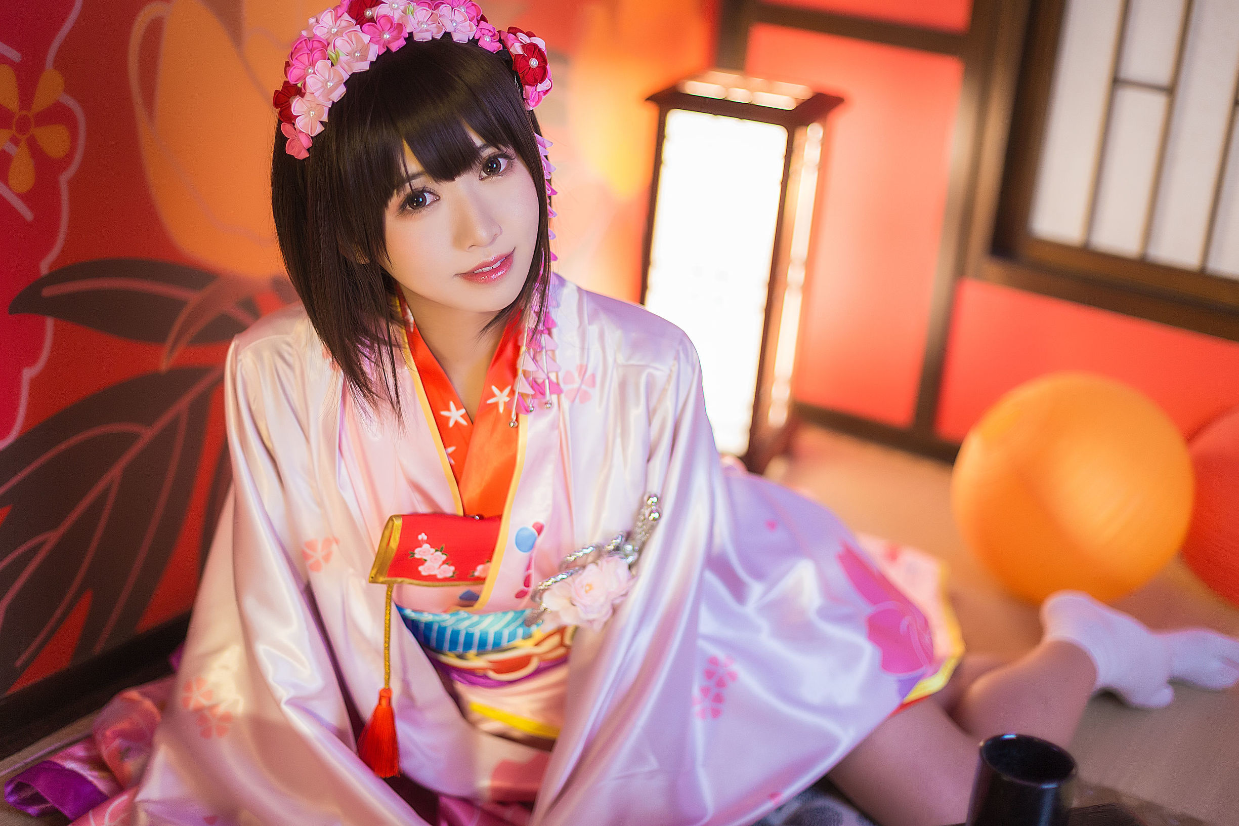 超人氣 Coser 鰻魚霏兒 聖人惠 和服