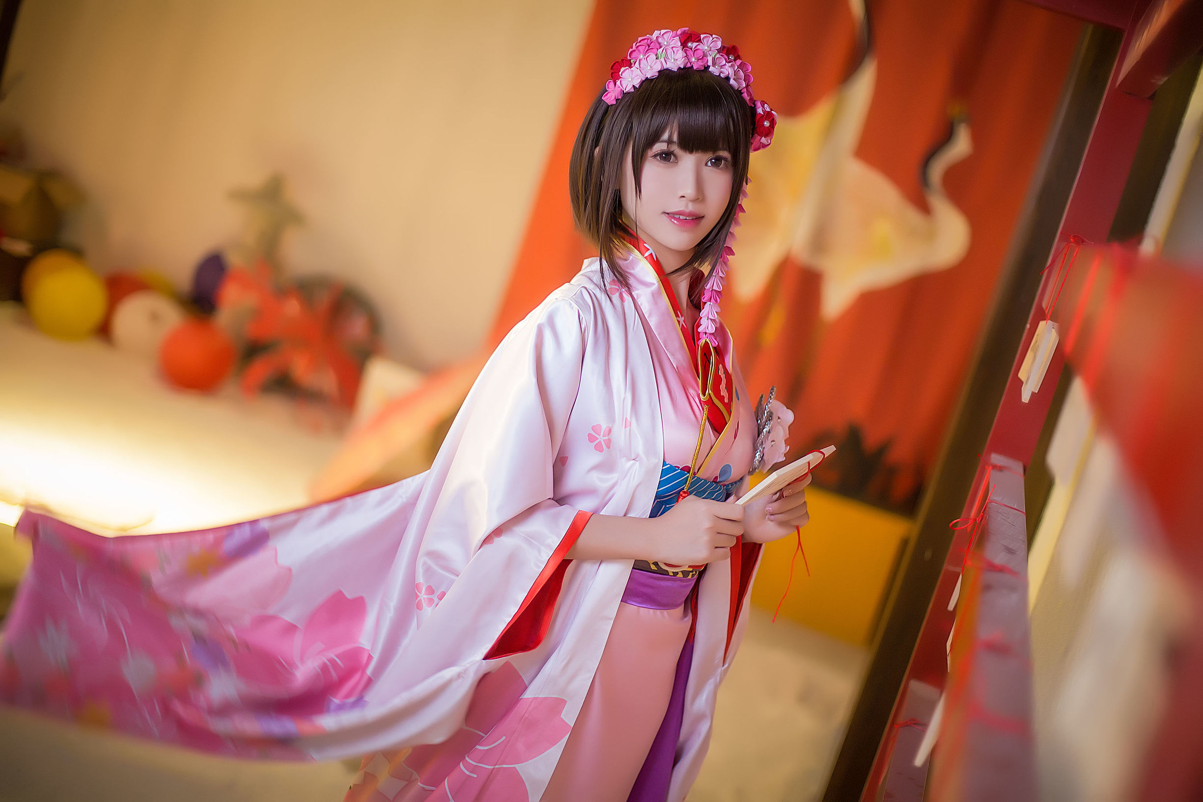 超人氣 Coser 鰻魚霏兒 聖人惠 和服