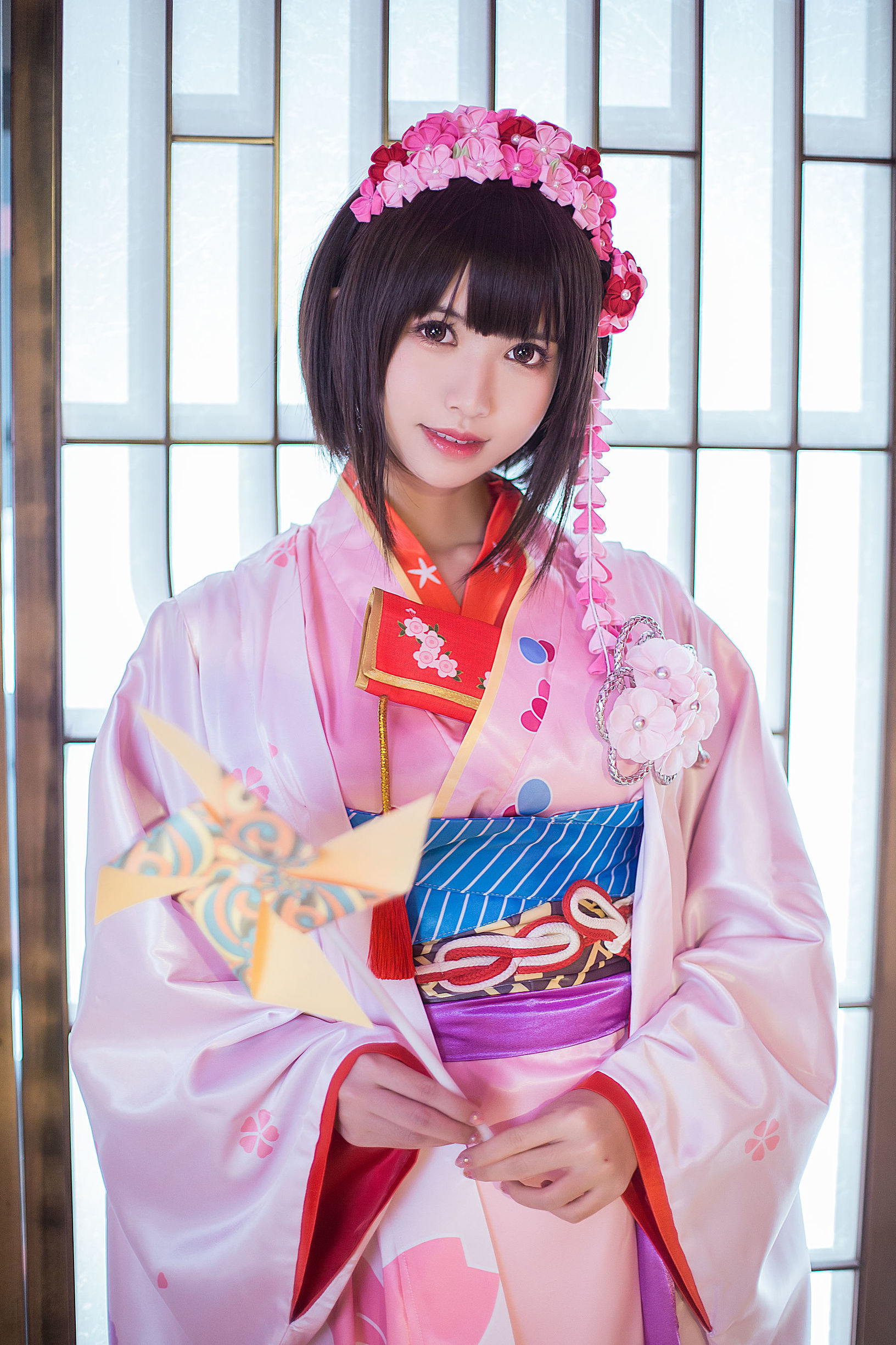 超人氣 Coser 鰻魚霏兒 聖人惠 和服