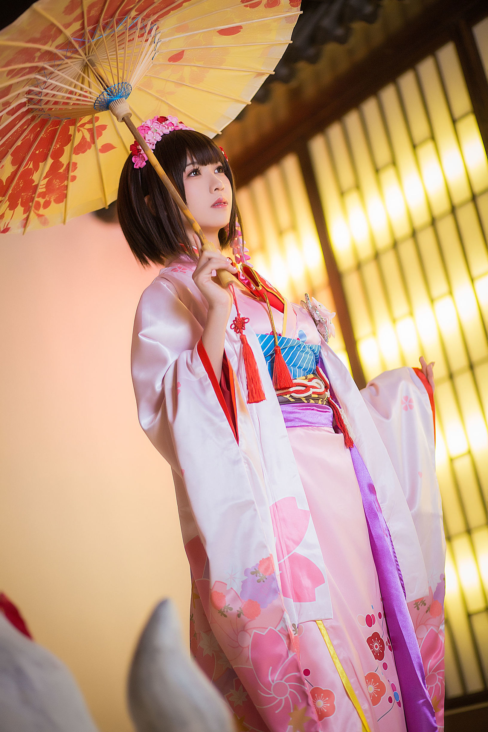 超人氣 Coser 鰻魚霏兒 聖人惠 和服