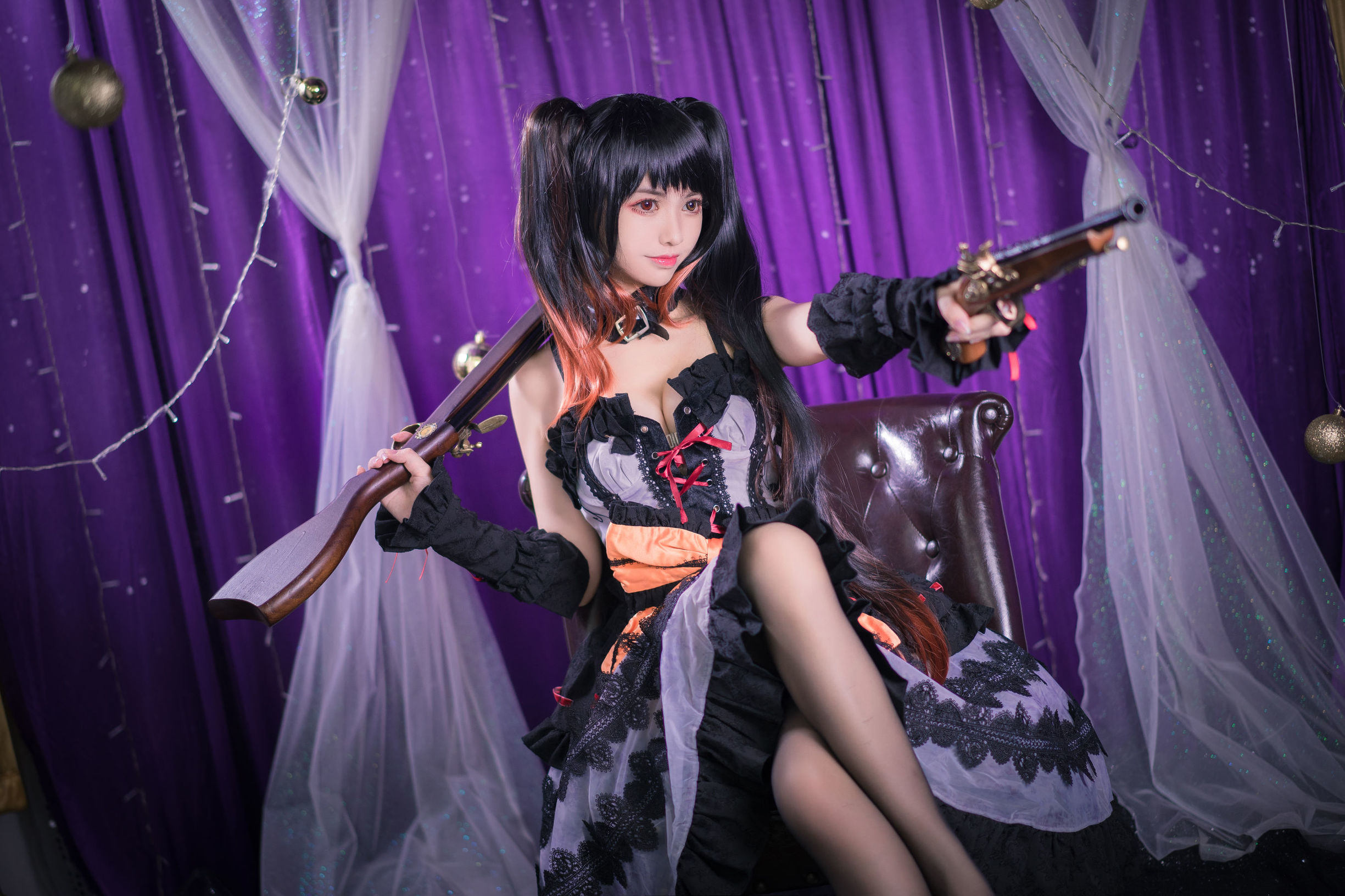 超人気コスプレイヤー ウナギフェイエル 狂三シリーズ 霊装