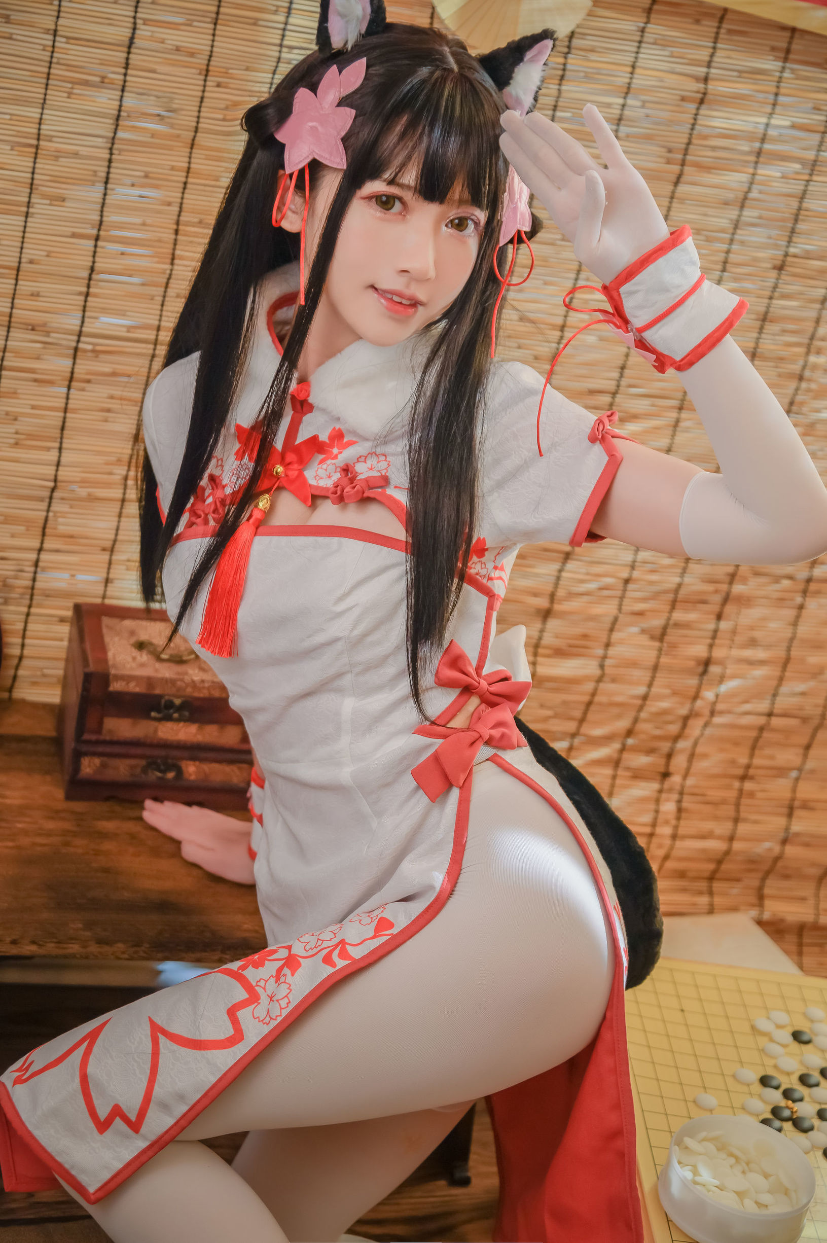 超人氣科瑟鰻魚霏兒 碧藍華裳 夕暮