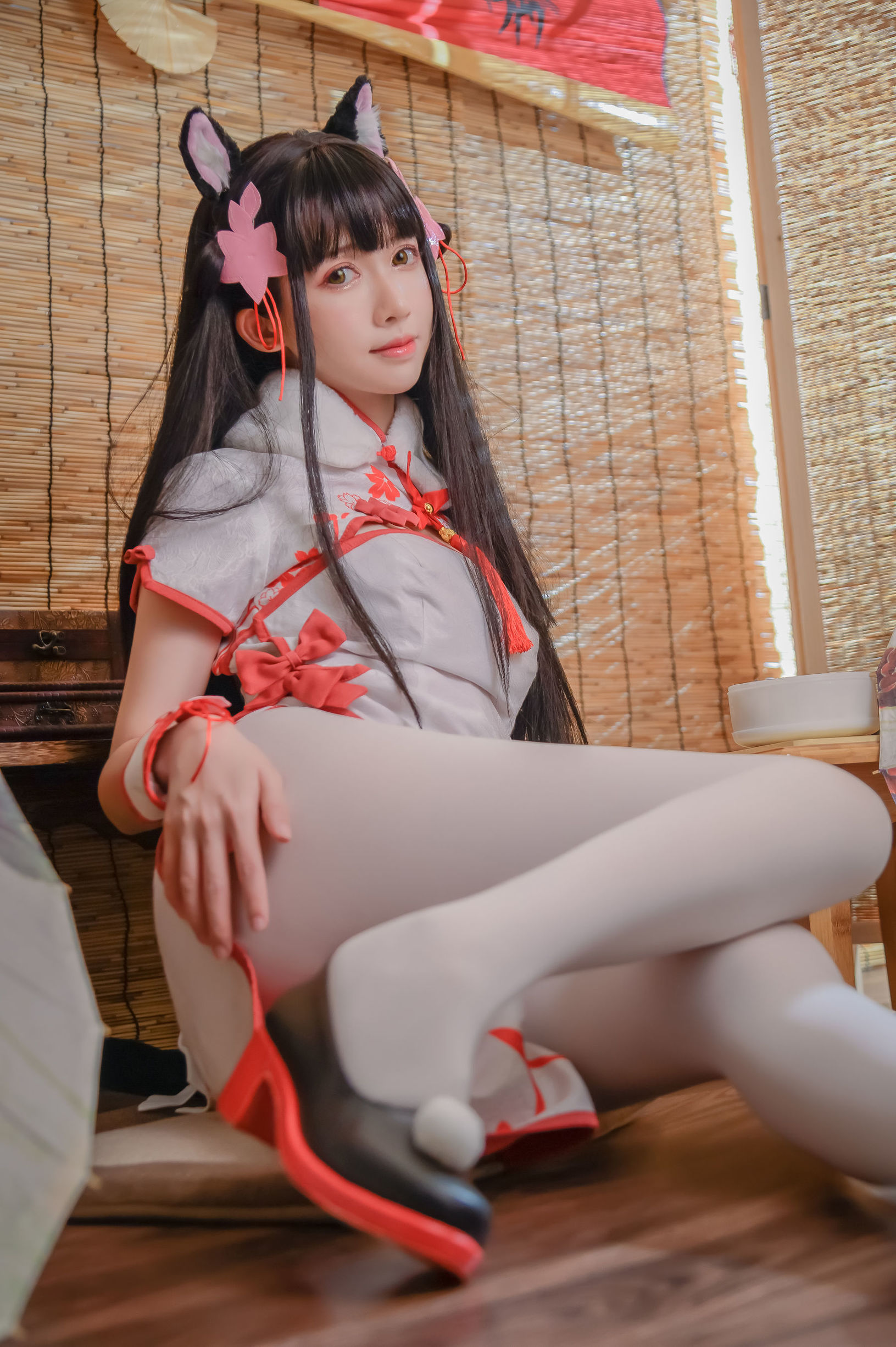 超人氣科瑟鰻魚霏兒 碧藍華裳 夕暮