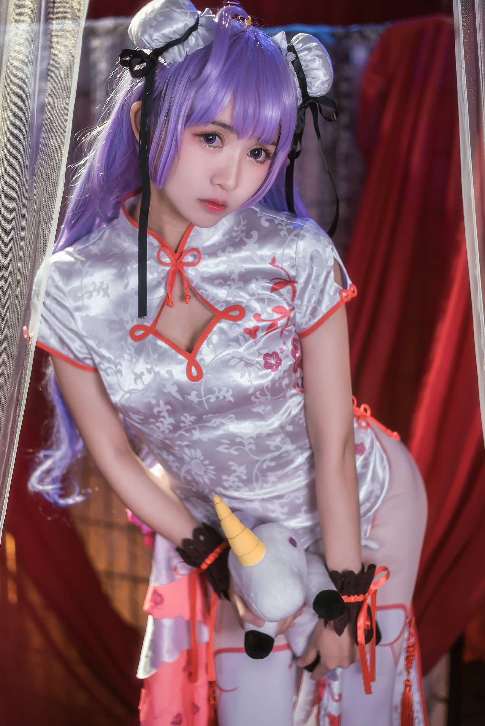 超人氣Coser鰻魚霏兒 碧藍華裳 獨角獸