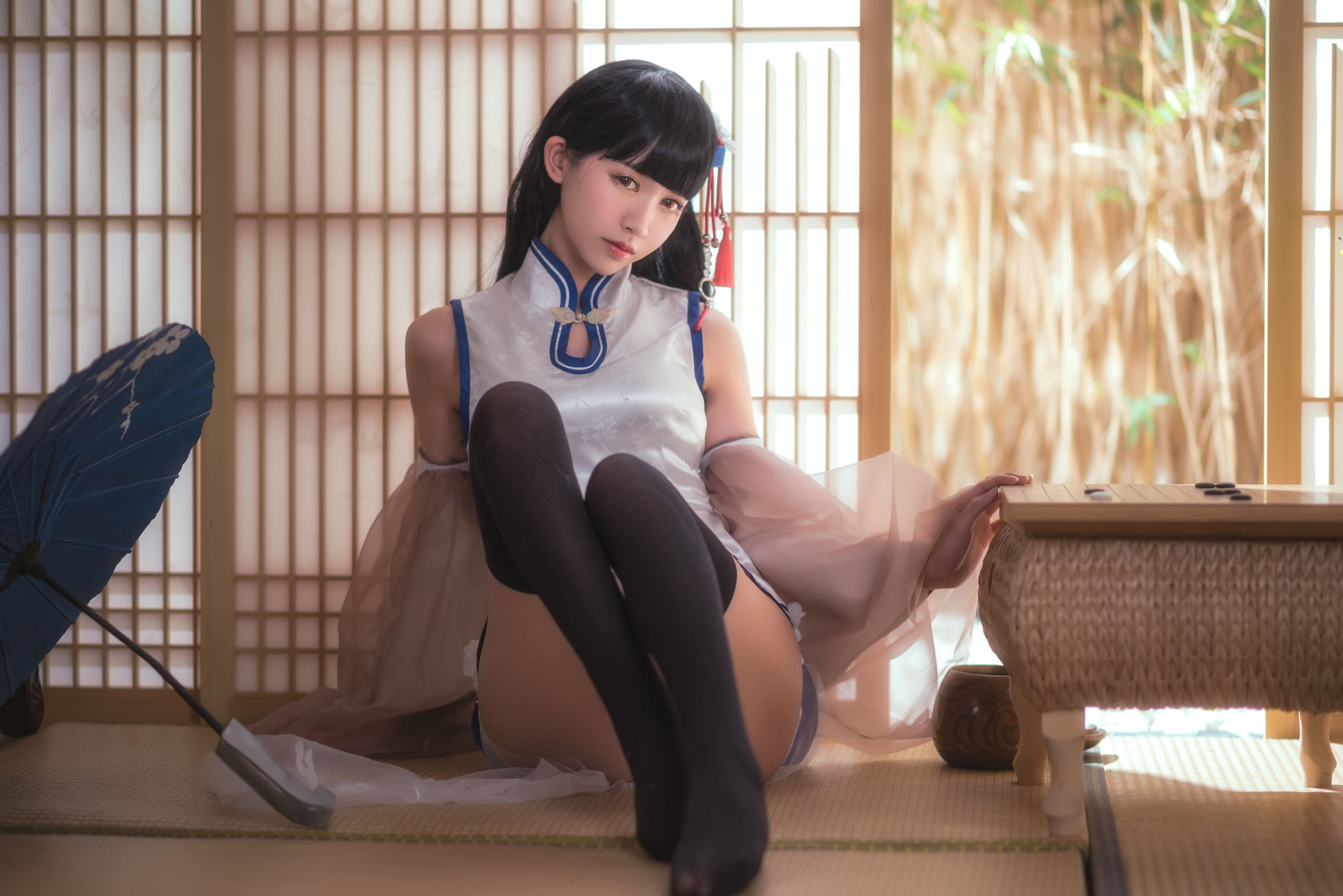超人氣Coser鰻魚霏兒 碧藍華裳 逸仙