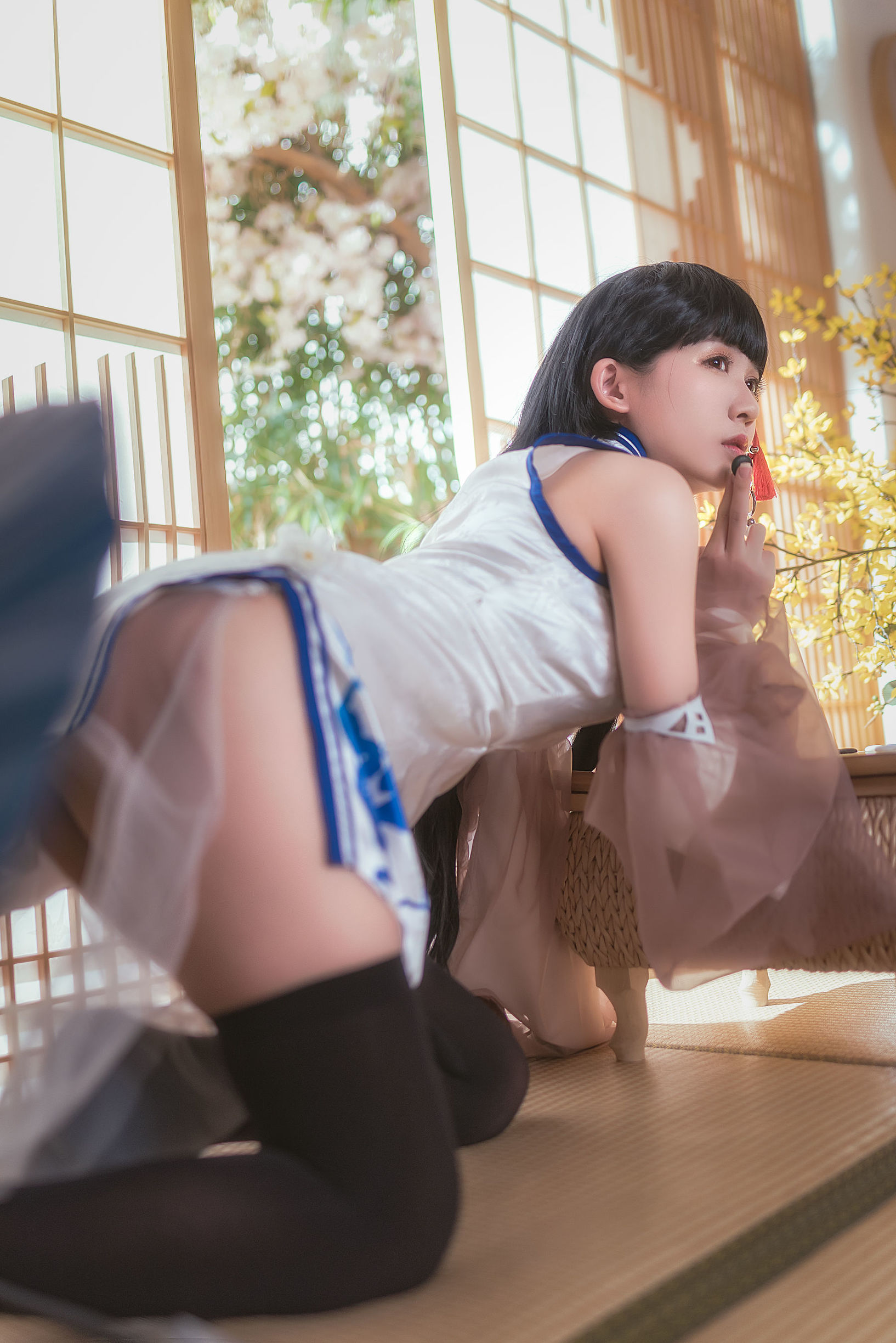 超人氣Coser鰻魚霏兒 碧藍華裳 逸仙