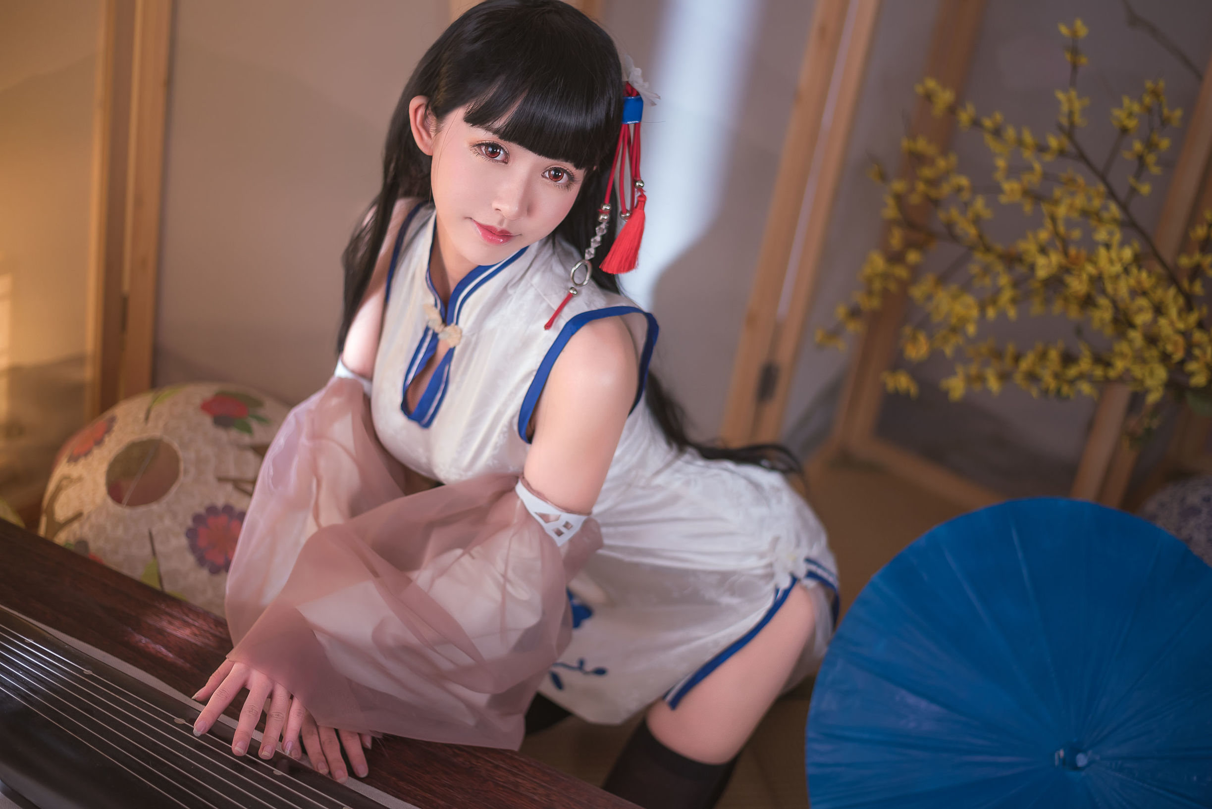 超人氣Coser鰻魚霏兒 碧藍華裳 逸仙