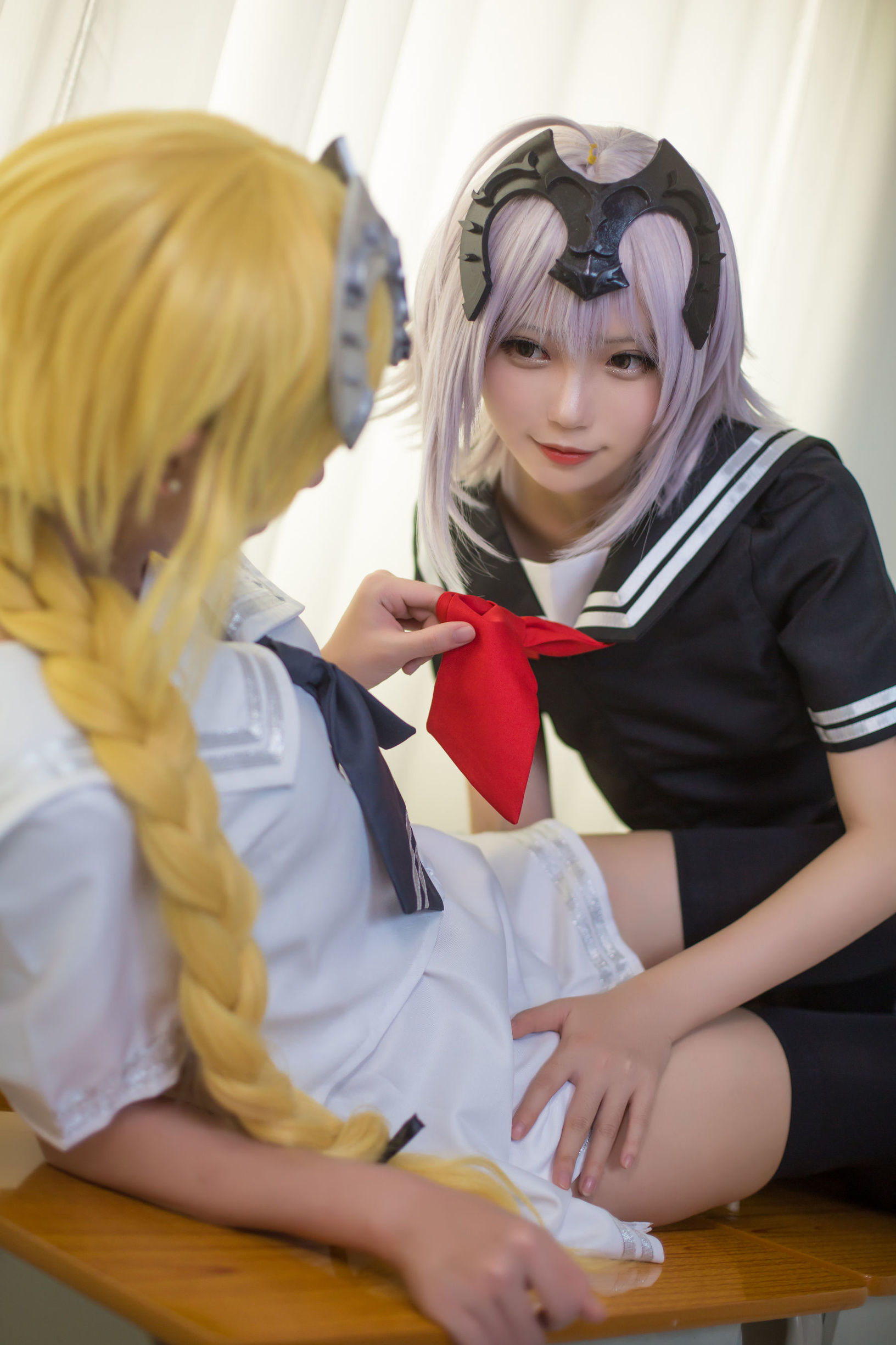 Super Popular Coser Eel Fei Er & Big Meatball Amiee Joan of Arc