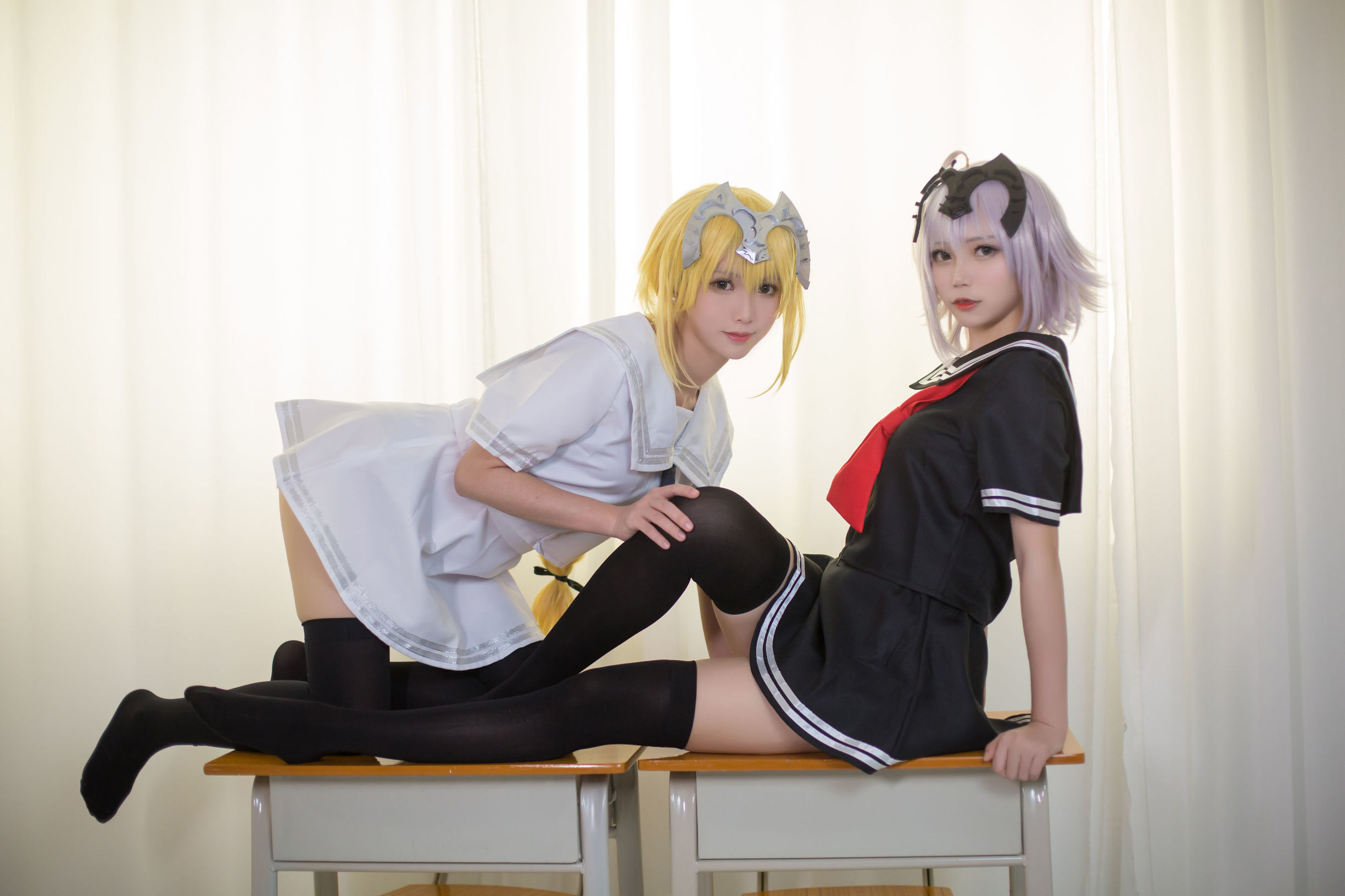 Super Popular Coser Eel Fei Er & Big Meatball Amiee Joan of Arc
