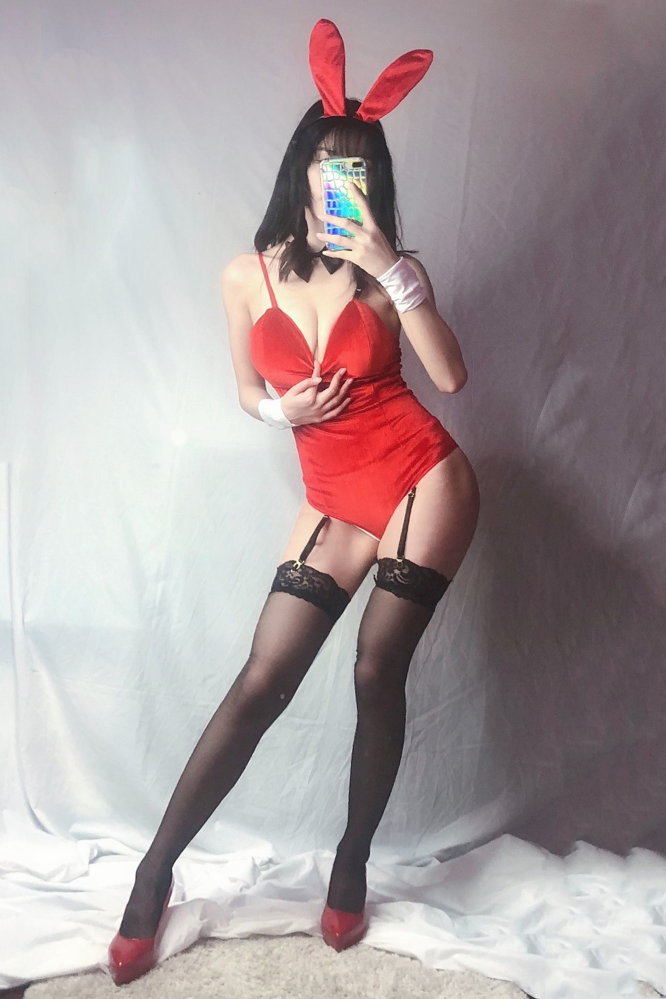 Ming Ming Kizami Red Velvet Rabbit Girl