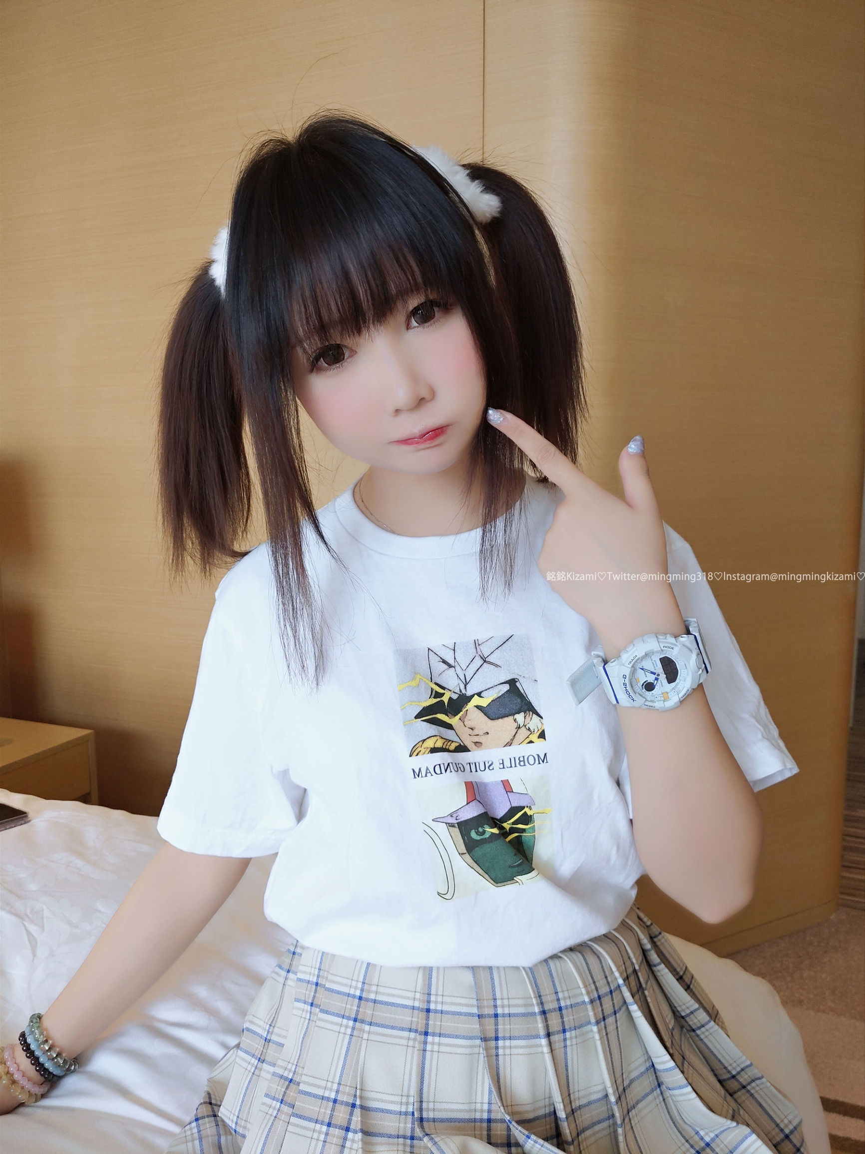 Minh Minh Kizami Tự sướng Vol.018 Cô nàng dễ thương ở nhà
