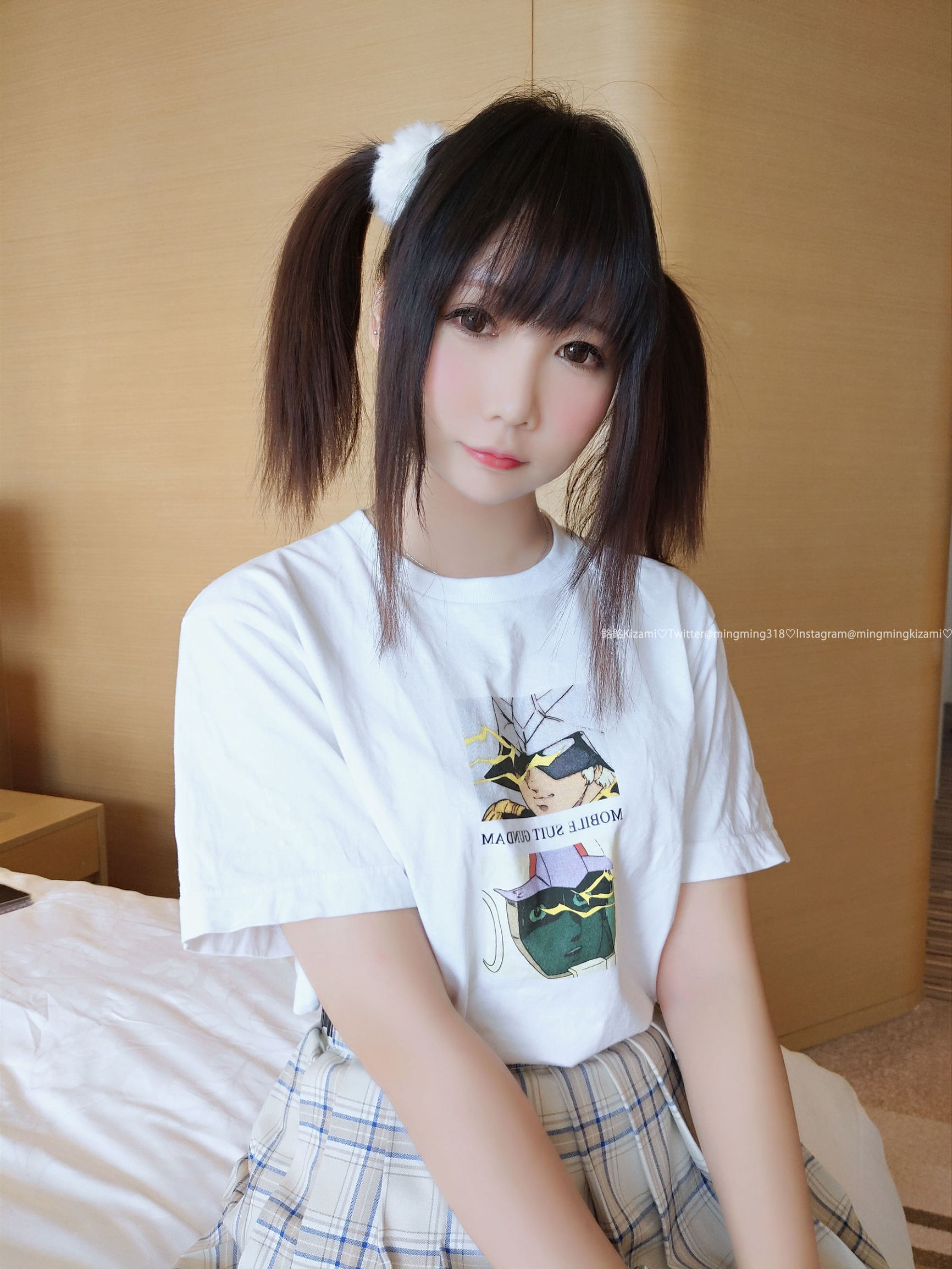 Minh Minh Kizami Tự sướng Vol.018 Cô nàng dễ thương ở nhà