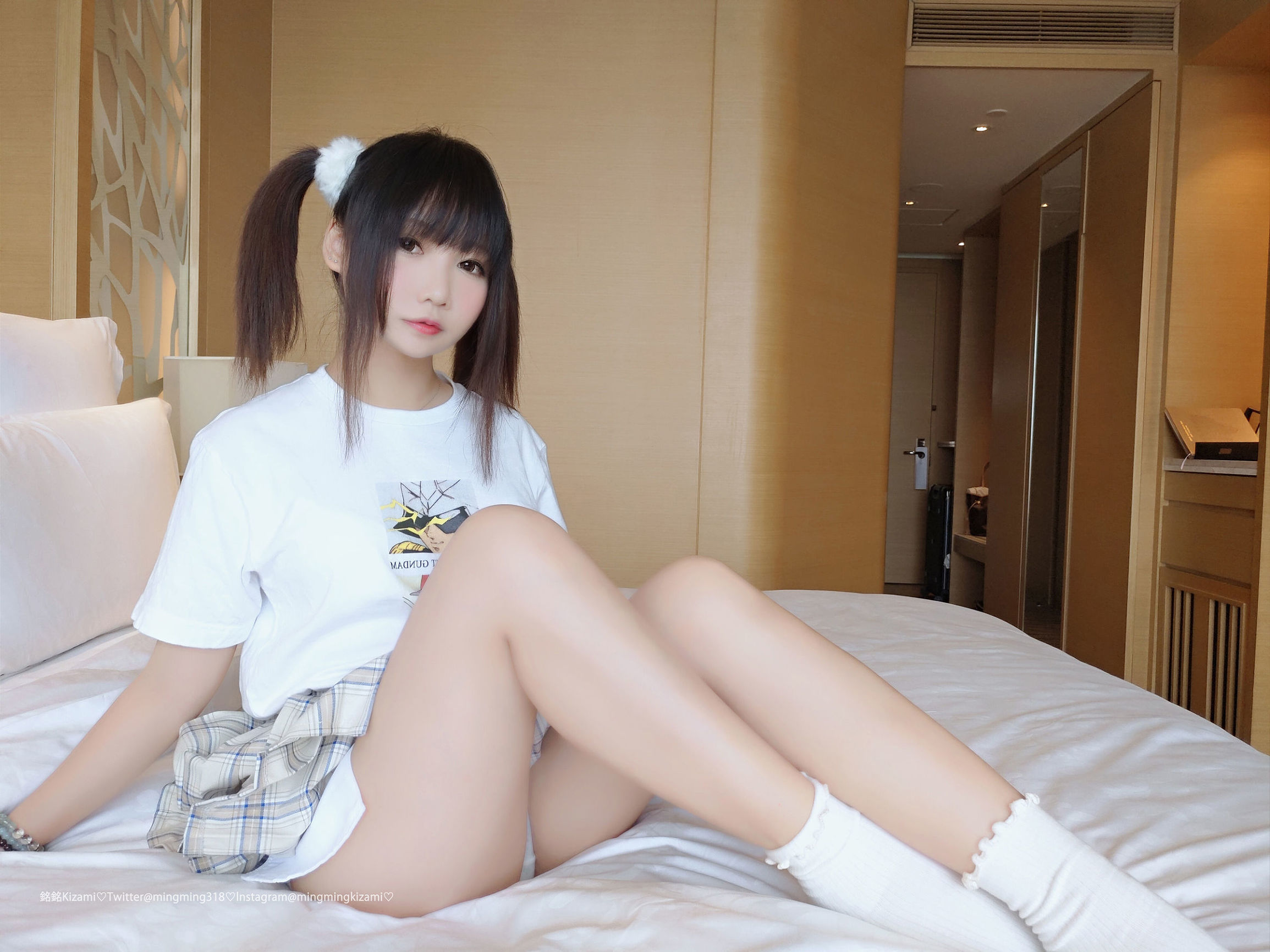 Minh Minh Kizami Tự sướng Vol.018 Cô nàng dễ thương ở nhà